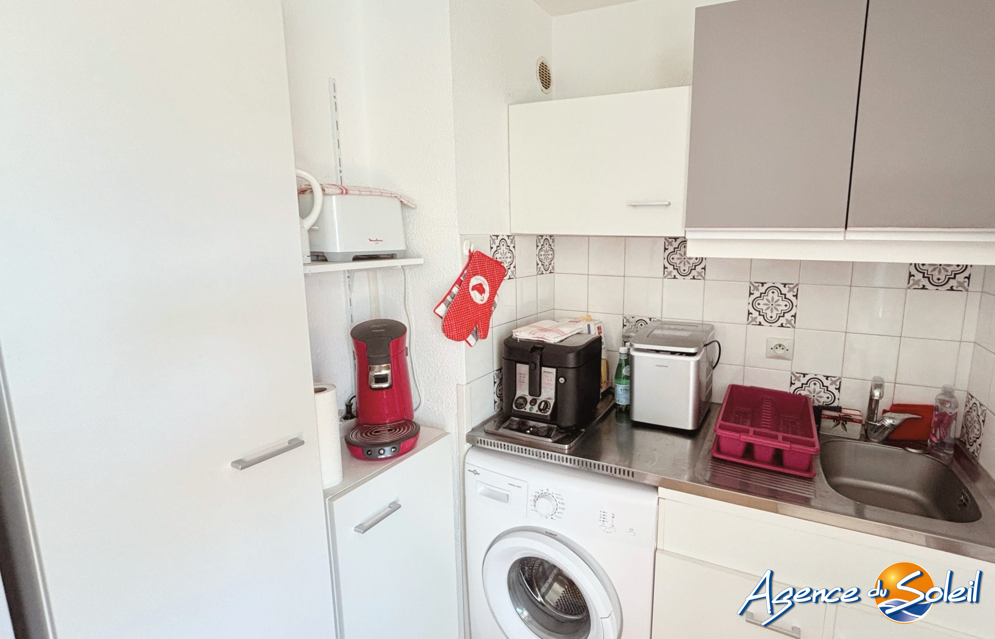 Cuisine - Appartement Narbonne-Plage (Réf. 14-11351-AGENCEDUSOLEIL)