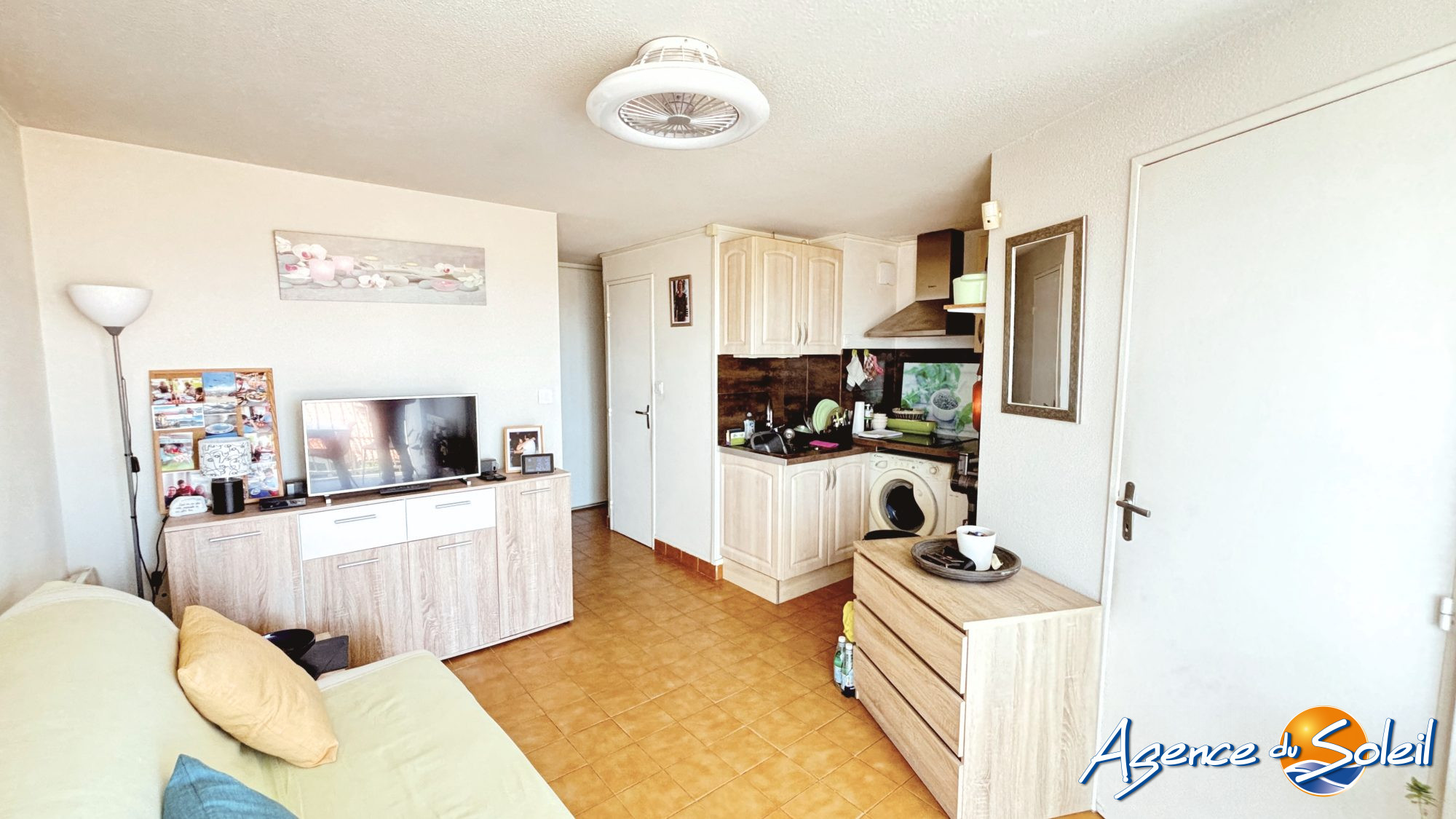 Chambre - Appartement Narbonne-Plage (Réf. 14-11352-AGENCEDUSOLEIL)