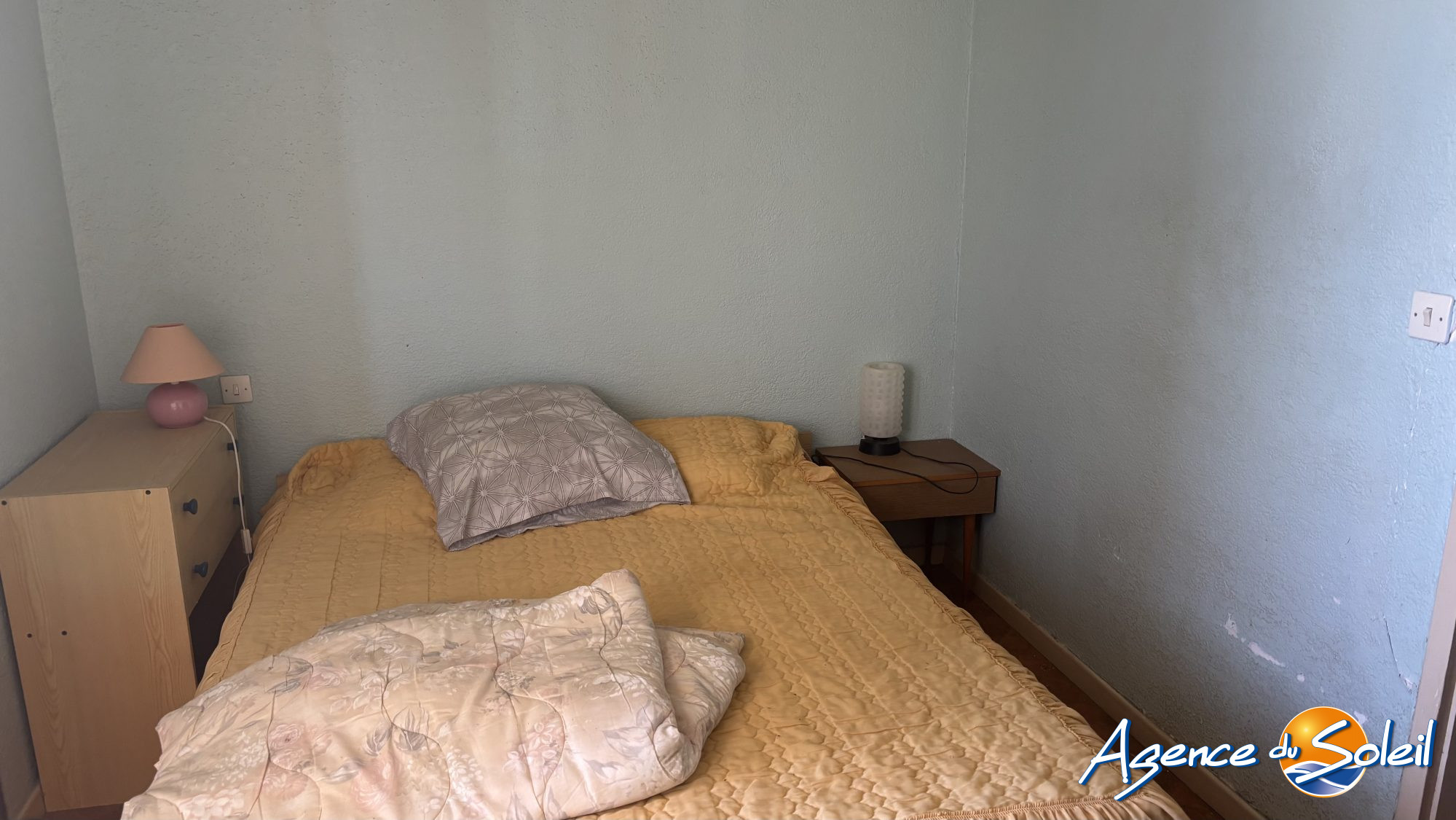 Chambre - Appartement Port Leucate (Réf. 16 11345-AGENCEDUSOLEIL)