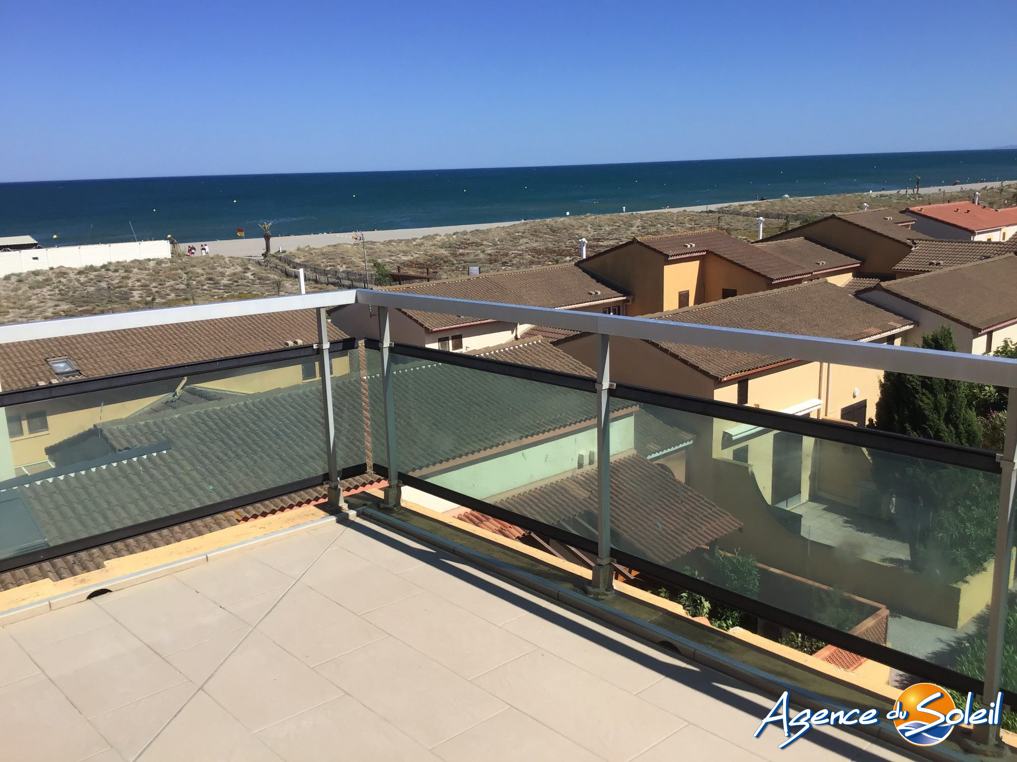 Jardin - Appartement Le Barcarès (Réf. 17-11392-AGENCEDUSOLEIL)