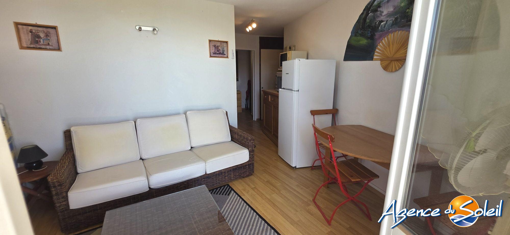 Chambre - Appartement Saint-Pierre-la-Mer (Réf. 23-11666-AGENCEDUSOLEIL)
