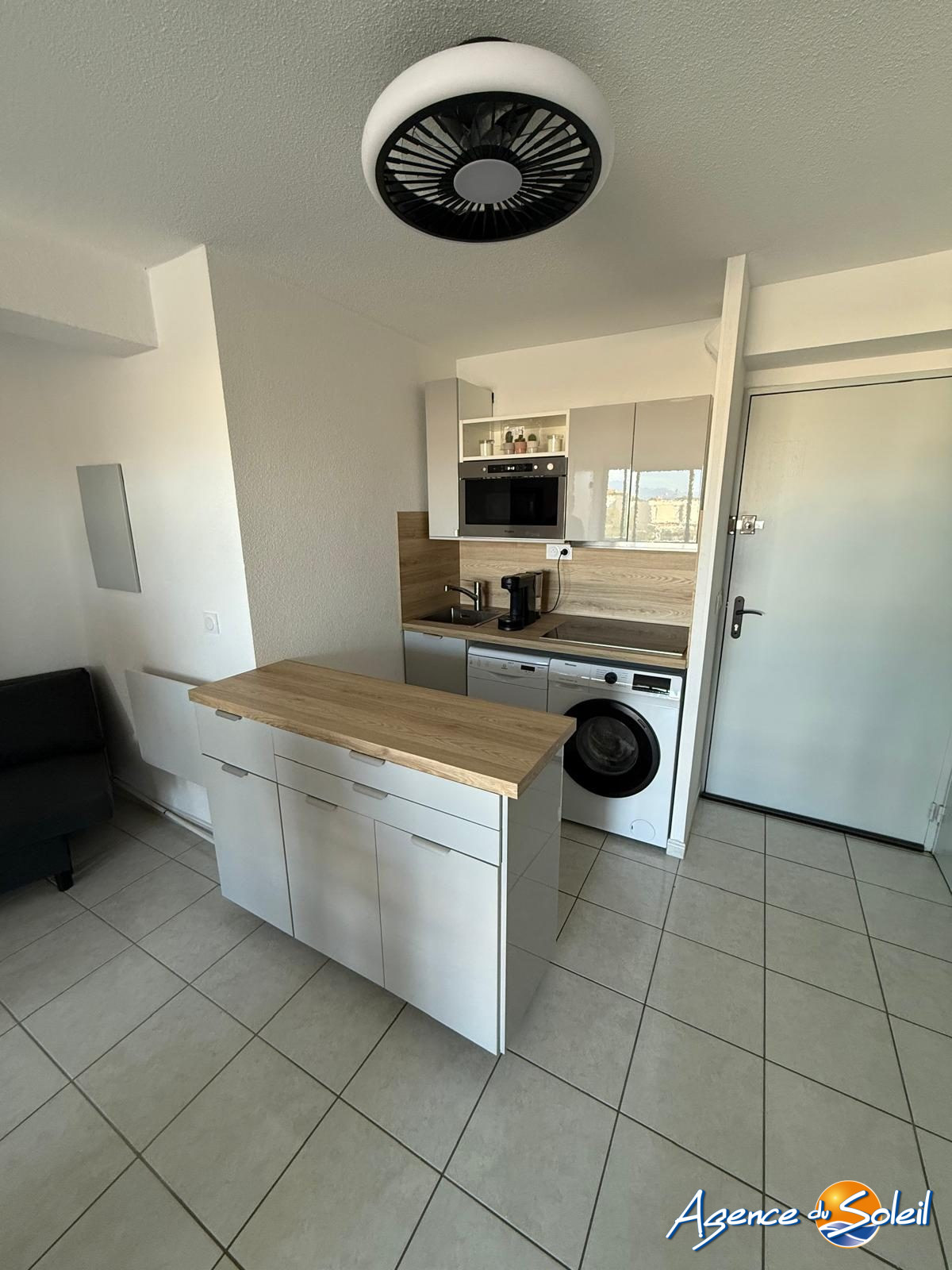 Cuisine - Appartement Canet-en-Roussillon (Réf. 19-11421-AGENCEDUSOLEIL)
