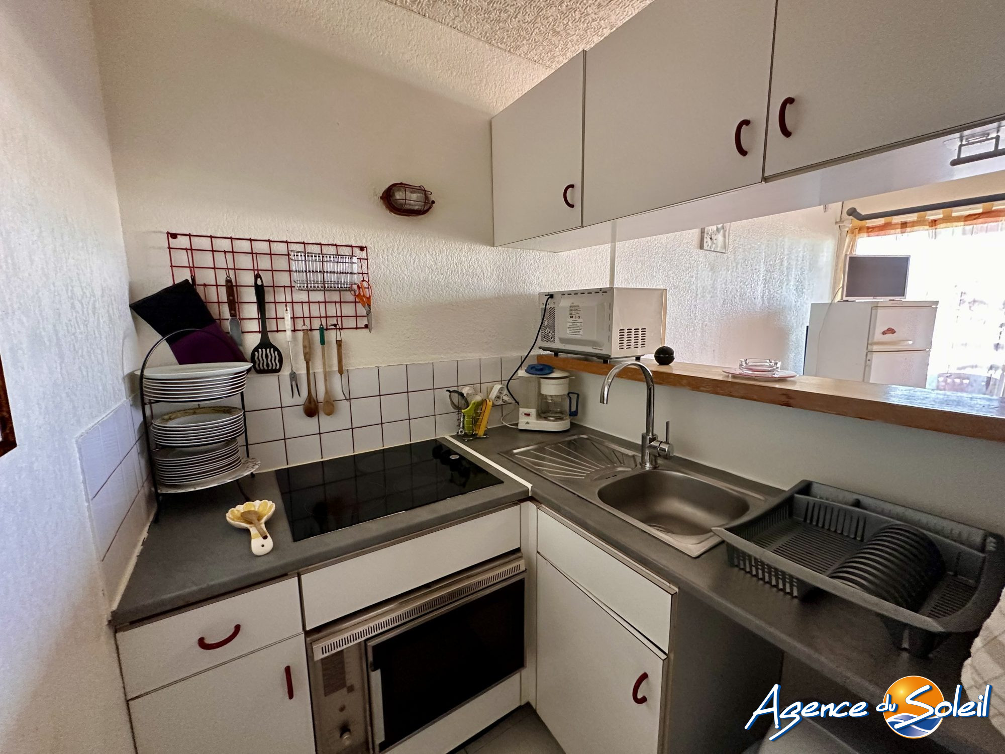 Jardin - Appartement Canet-en-Roussillon (Réf. 19-11409-AGENCEDUSOLEIL)
