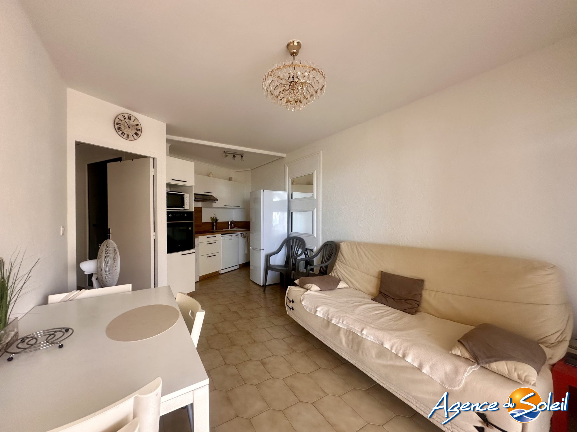 Cuisine - Appartement Canet-en-Roussillon (Réf. 19-11412-AGENCEDUSOLEIL)