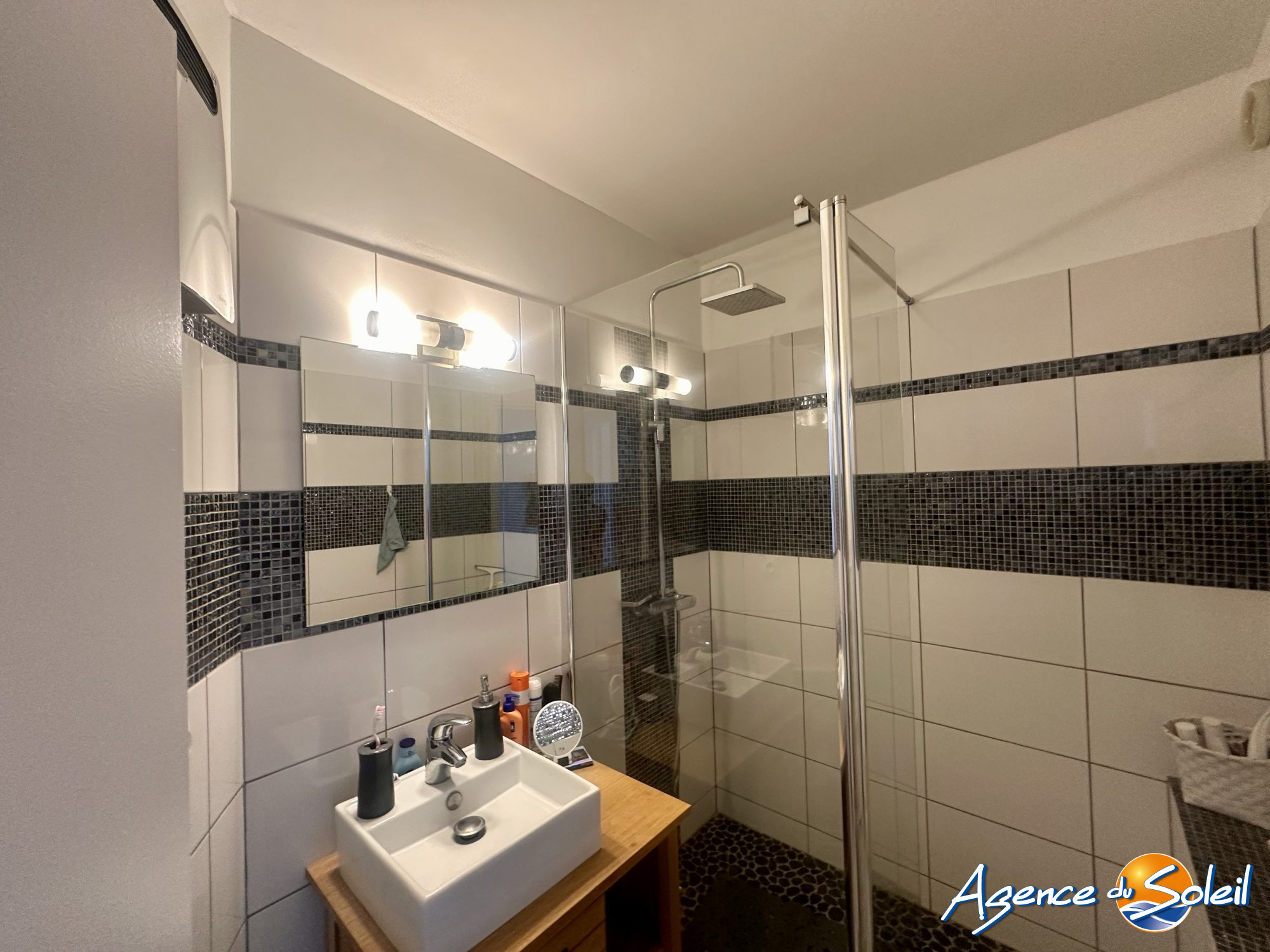 Terrasse - Appartement Canet-en-Roussillon (Réf. 19-11412-AGENCEDUSOLEIL)