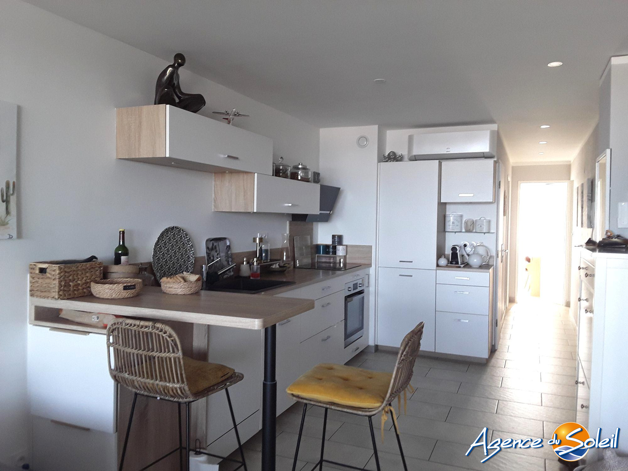 Salle de bain - Appartement Canet-en-Roussillon (Réf. 19-11436-AGENCEDUSOLEIL)