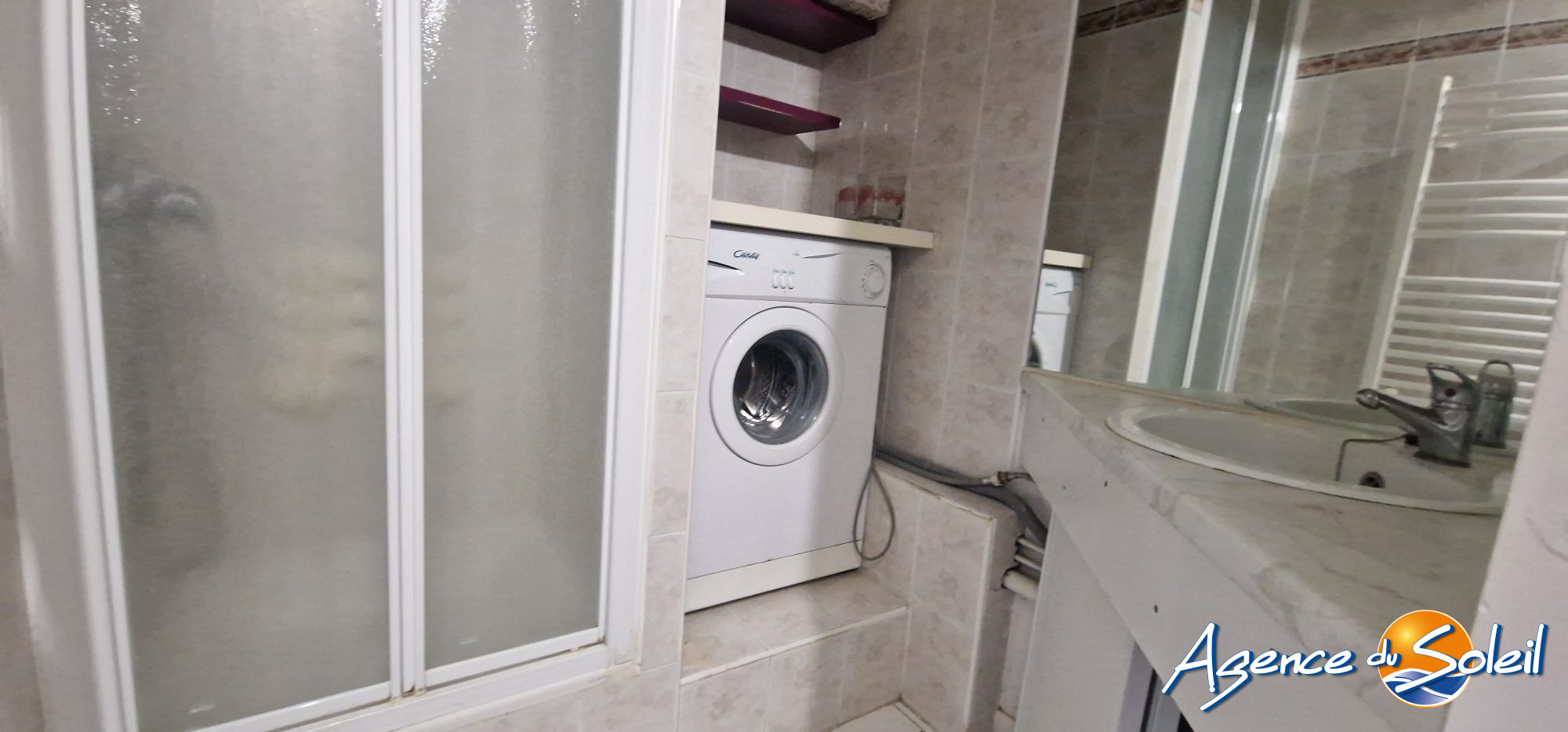 Vue extérieure - Appartement Canet-en-Roussillon (Réf. 19-11343-AGENCEDUSOLEIL)