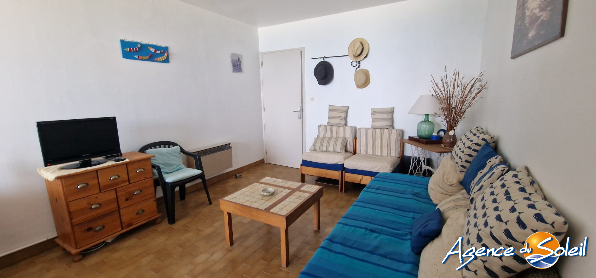 Chambre - Appartement Canet-en-Roussillon (Réf. 19-11441-AGENCEDUSOLEIL)