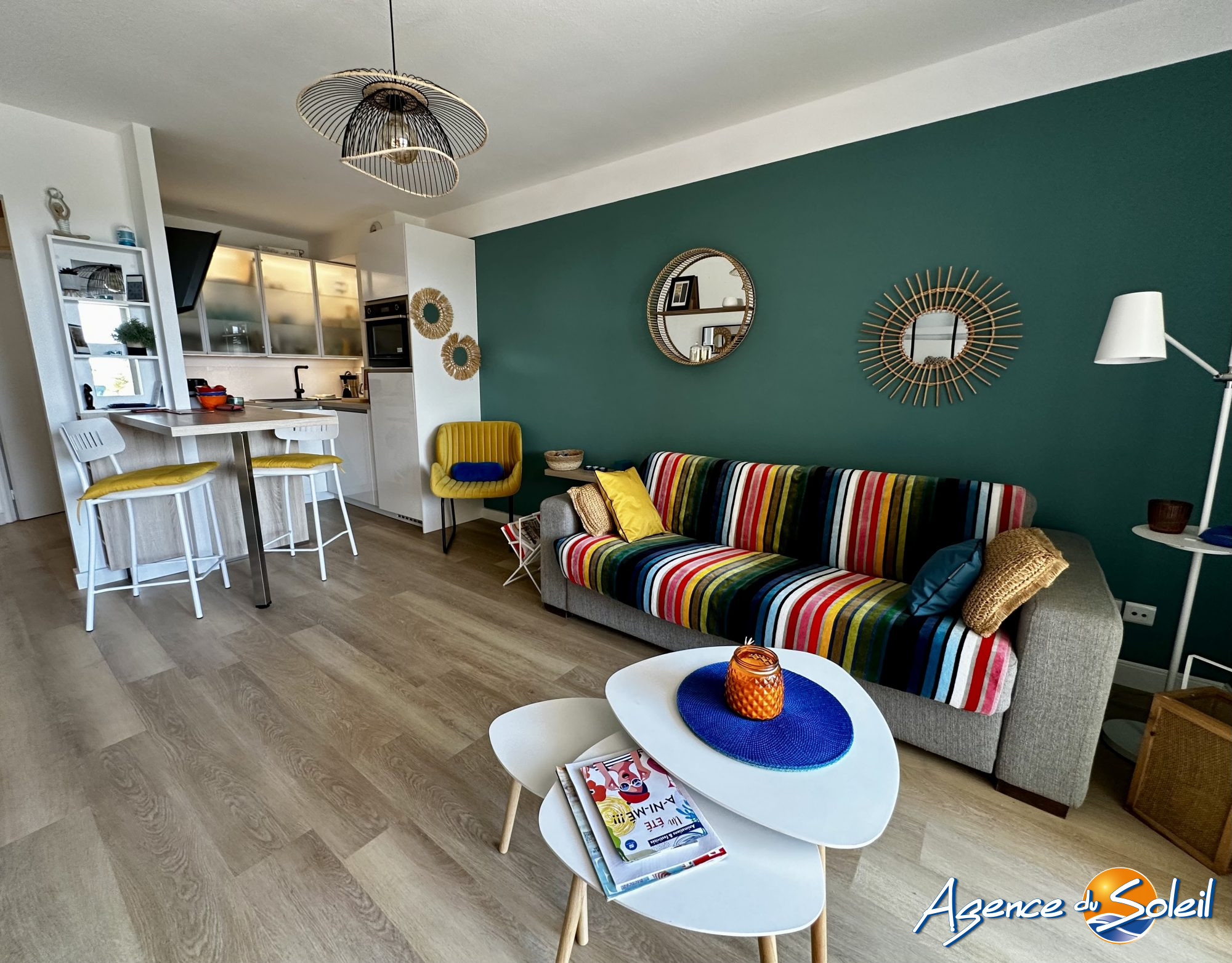 Cuisine - Appartement Canet-en-Roussillon (Réf. 19-11444-AGENCEDUSOLEIL)