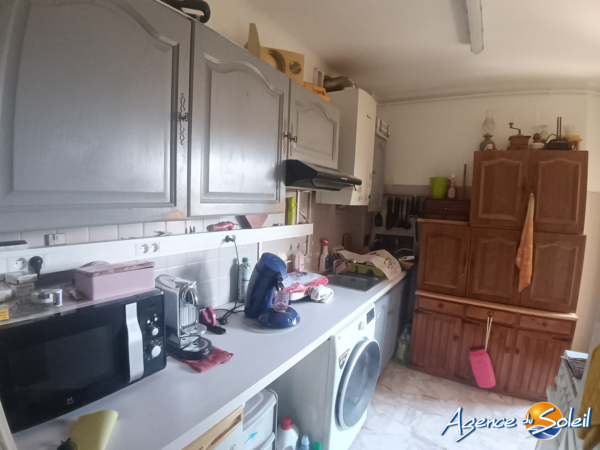 Salle de bain - Appartement Perpignan (Réf. 11394-AGENCEDUSOLEIL)