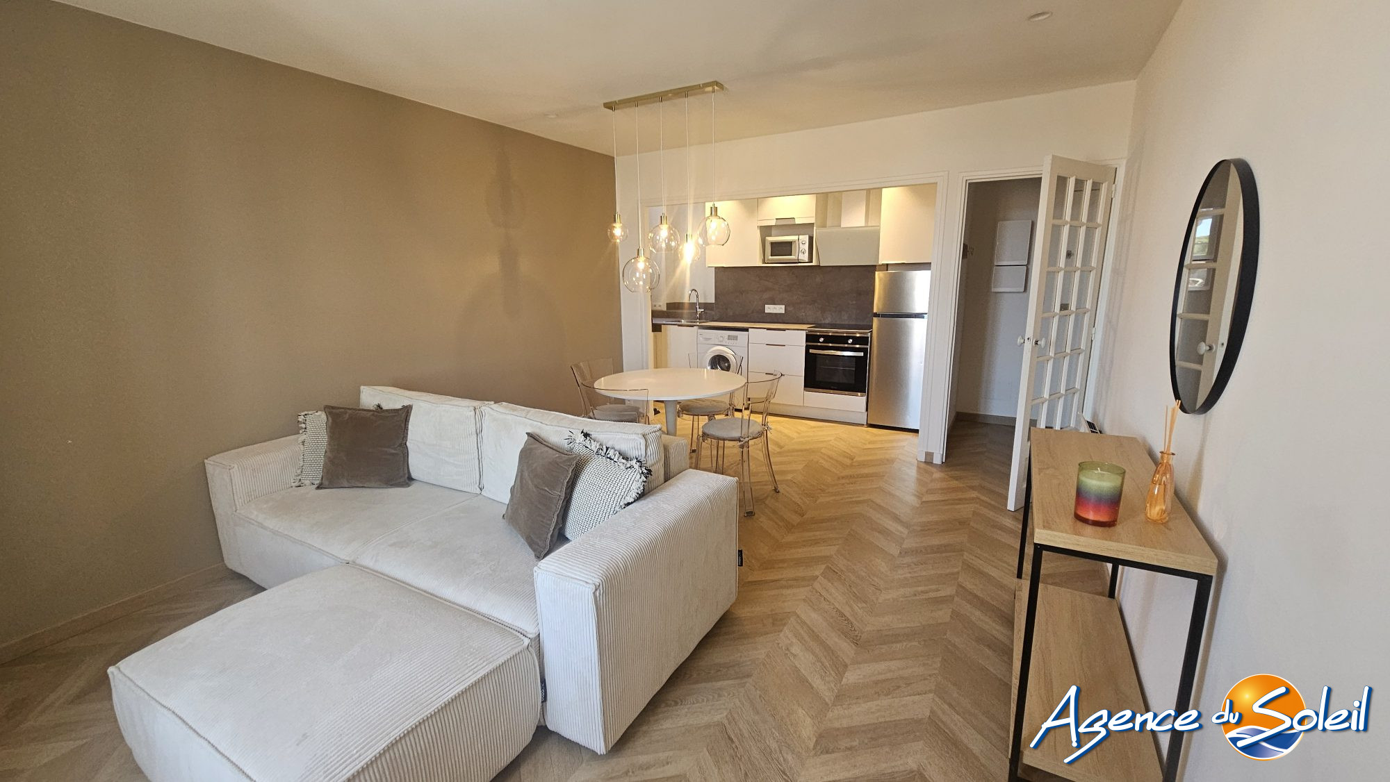 Cuisine - Appartement Narbonne (Réf. 11455-AGENCEDUSOLEIL)