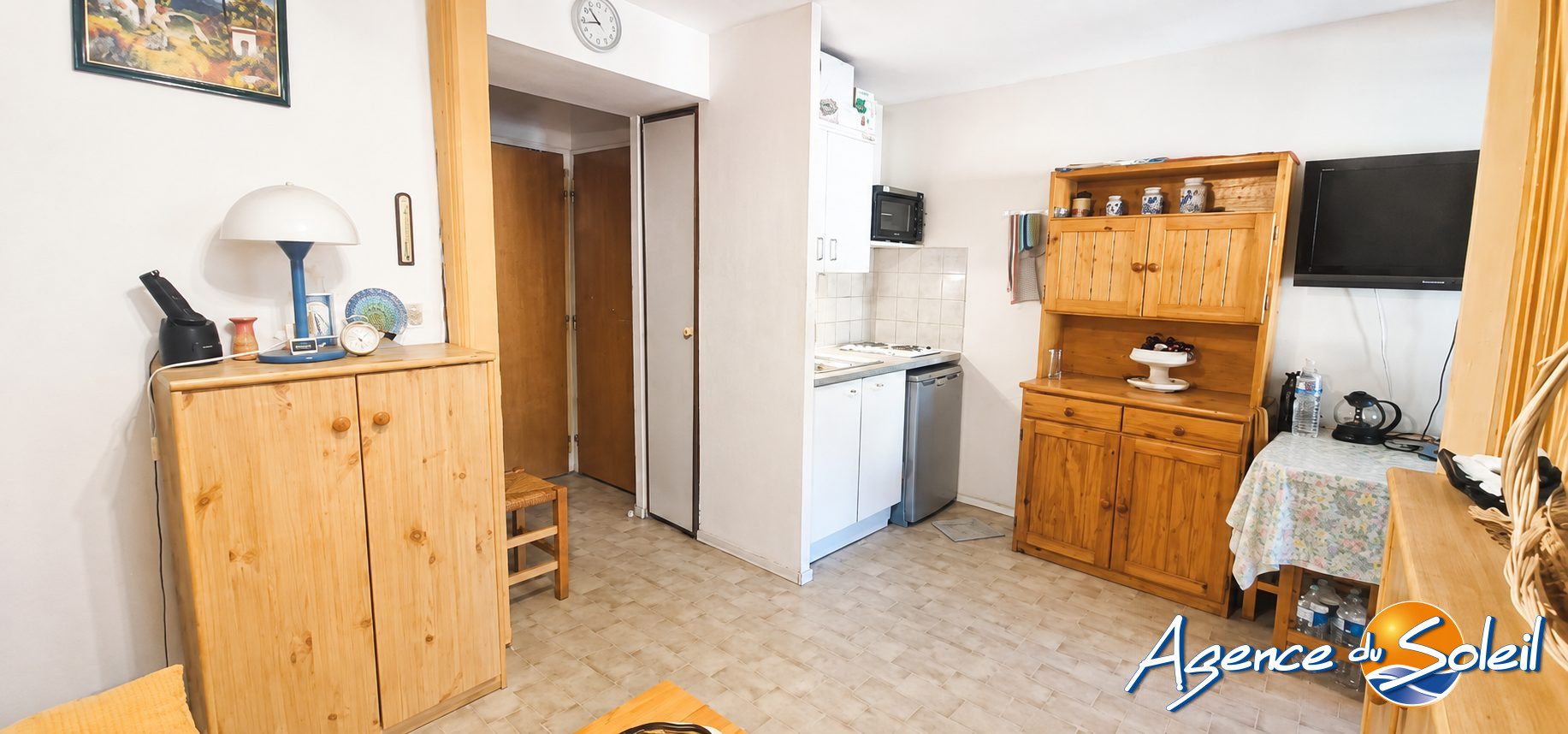 Vue intérieure - Appartement Canet-en-Roussillon (Réf. 19-11475-AGENCEDUSOLEIL)