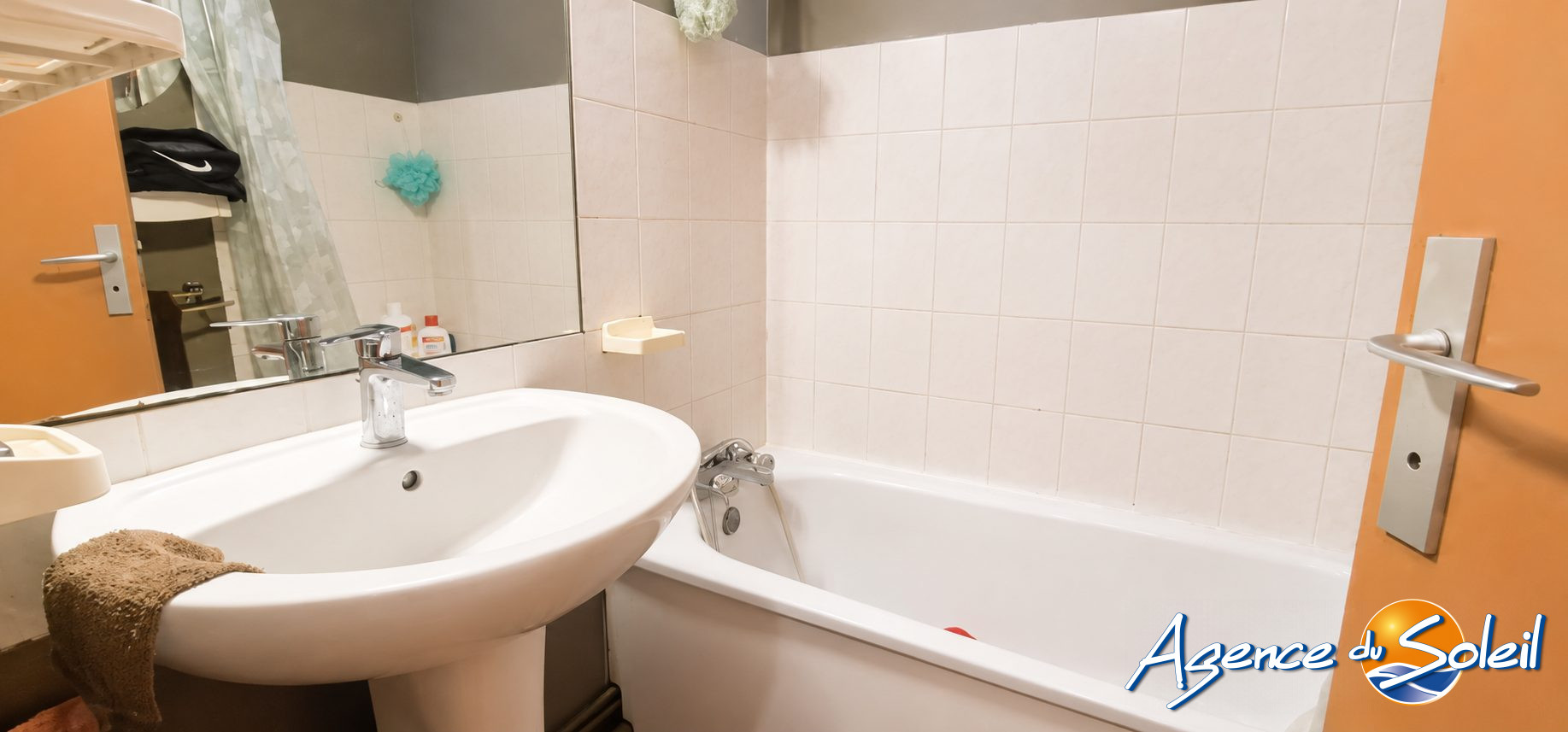 Salle de bain - Appartement Canet-en-Roussillon (Réf. 19-11475-AGENCEDUSOLEIL)