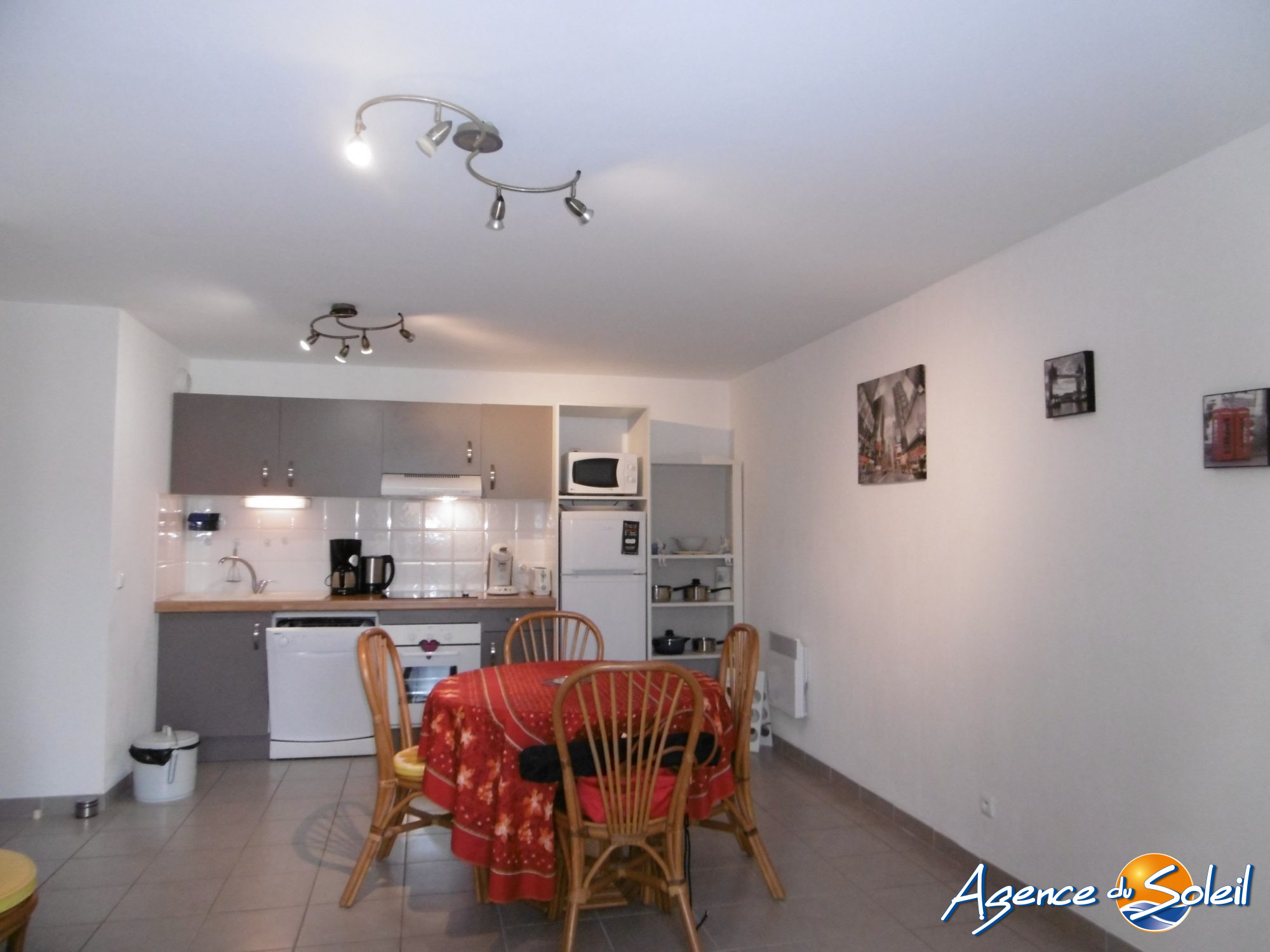 Cuisine - Appartement Narbonne-Plage (Réf. 14-11571-AGENCEDUSOLEIL)