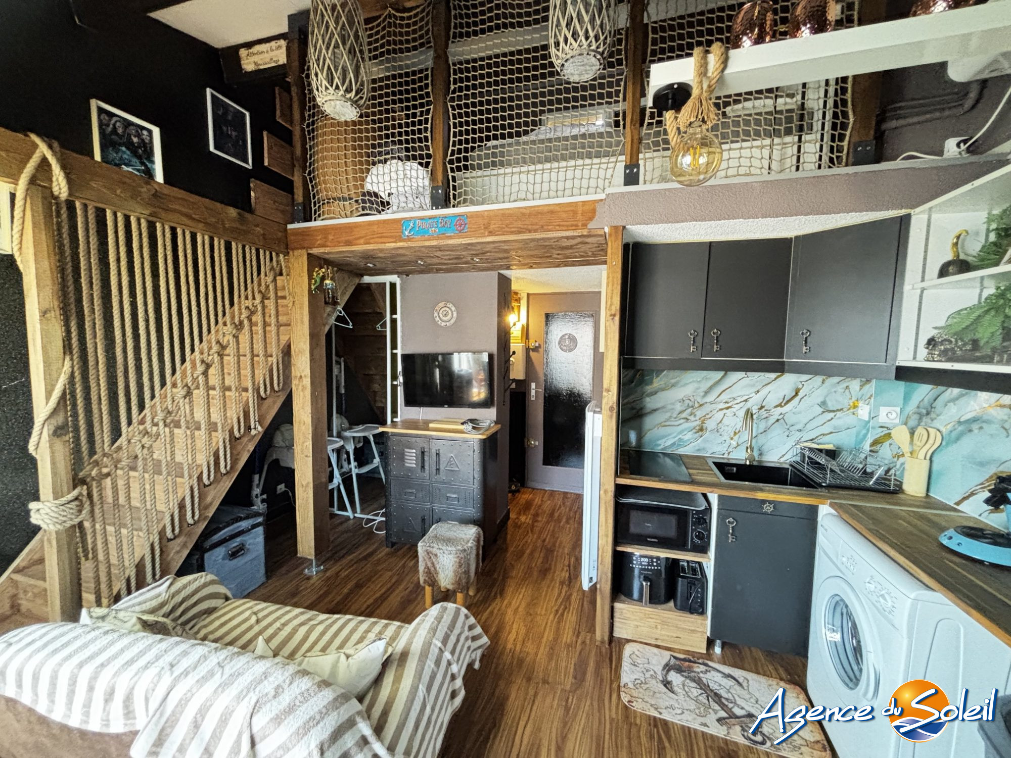 Chambre - Appartement Le Cap d'Agde (Réf. 39-11532-AGENCEDUSOLEIL)