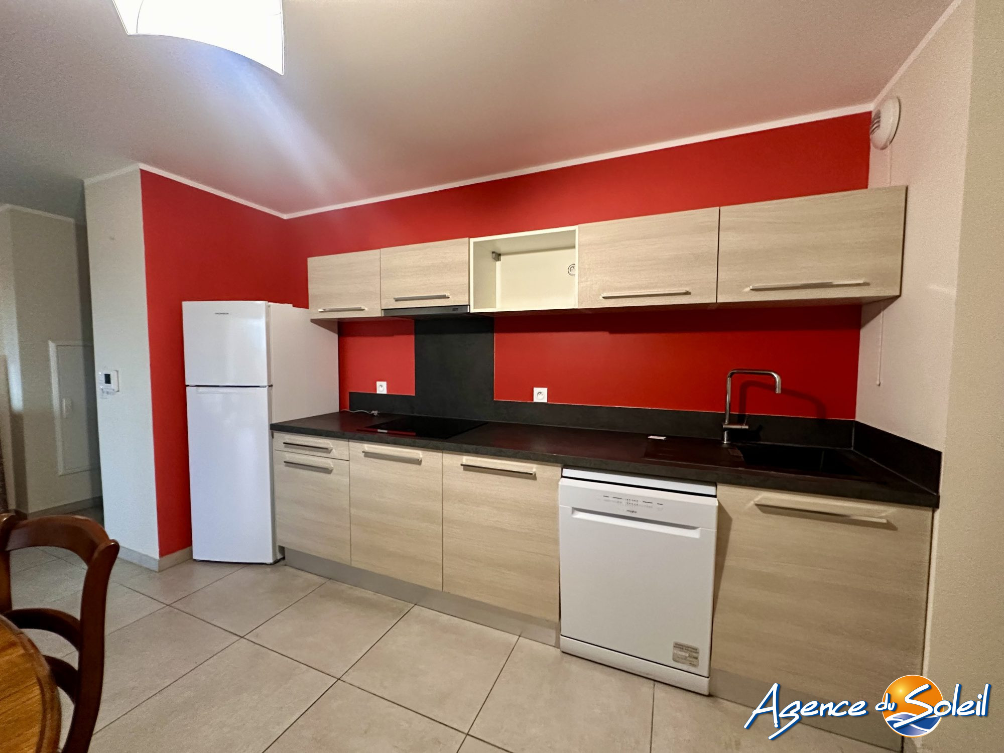 Cuisine - Appartement Canet-en-Roussillon (Réf. 19-11511-AGENCEDUSOLEIL)