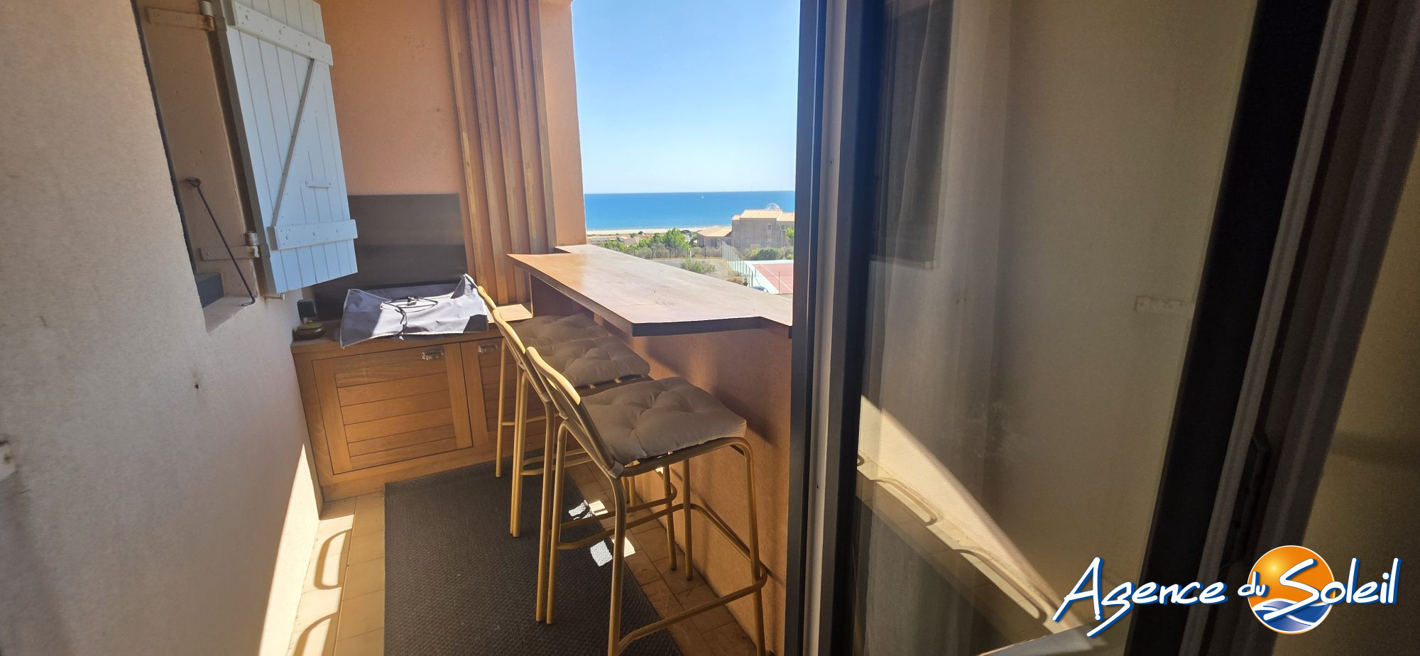 Jardin - Appartement Saint-Pierre-la-Mer (Réf. 23-11540-AGENCEDUSOLEIL)