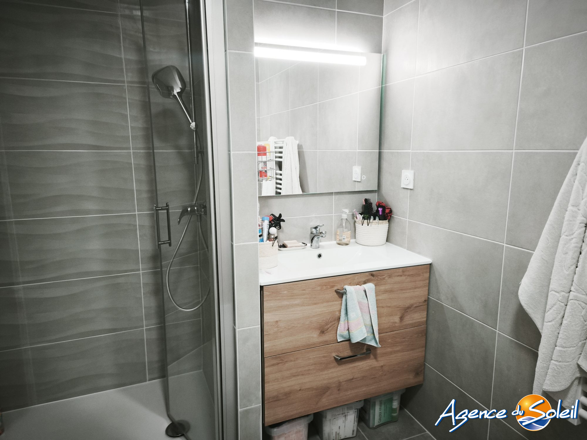 Terrasse - Appartement Port-la-Nouvelle (Réf. 10-11553-AGENCEDUSOLEIL)