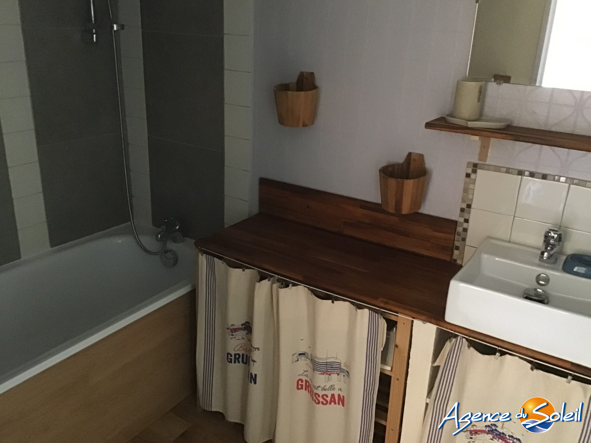 Jardin - Appartement Gruissan (Réf. 12-11533-AGENCEDUSOLEIL)