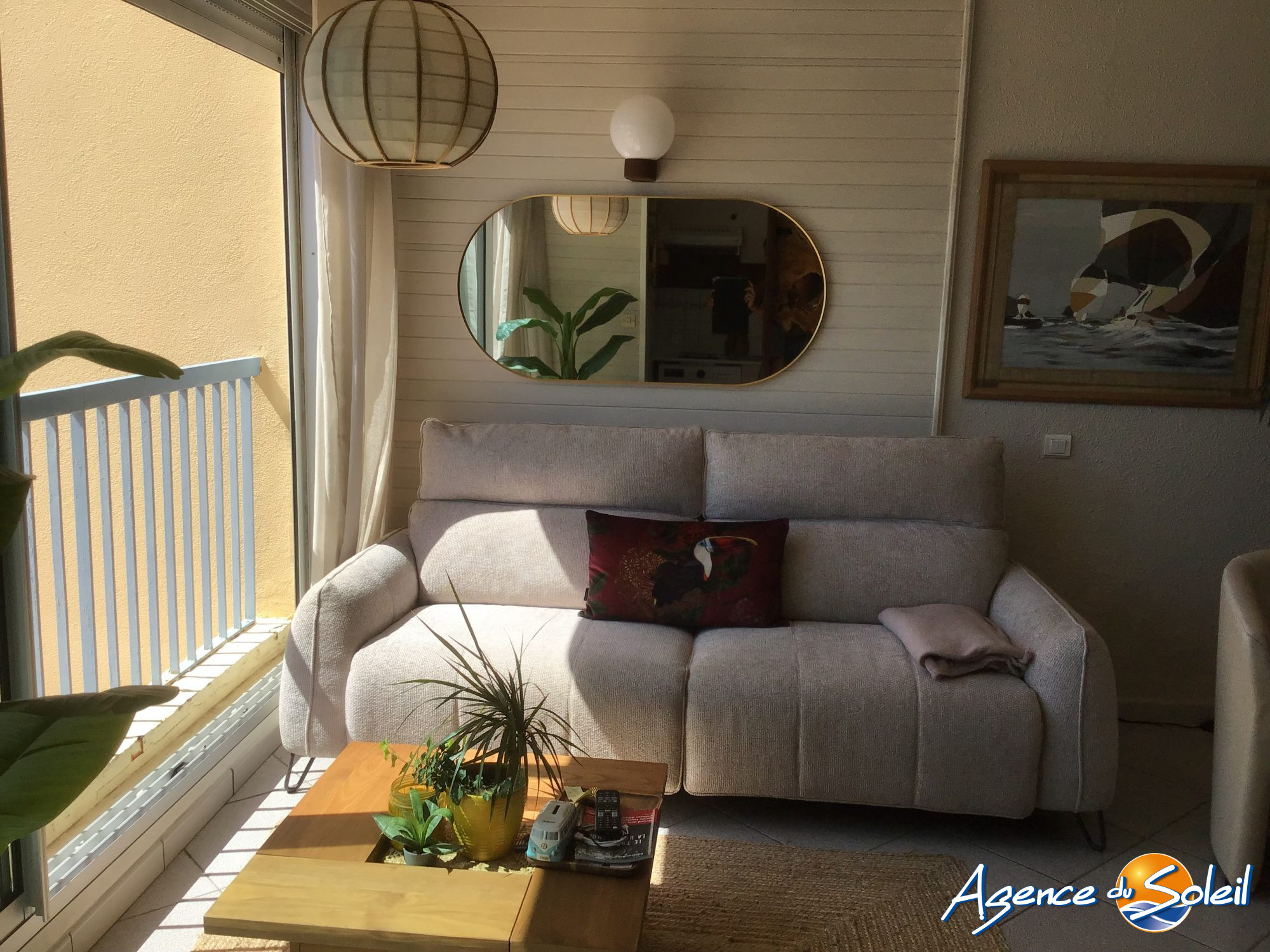 Jardin - Appartement Gruissan (Réf. 12-11542-AGENCEDUSOLEIL)