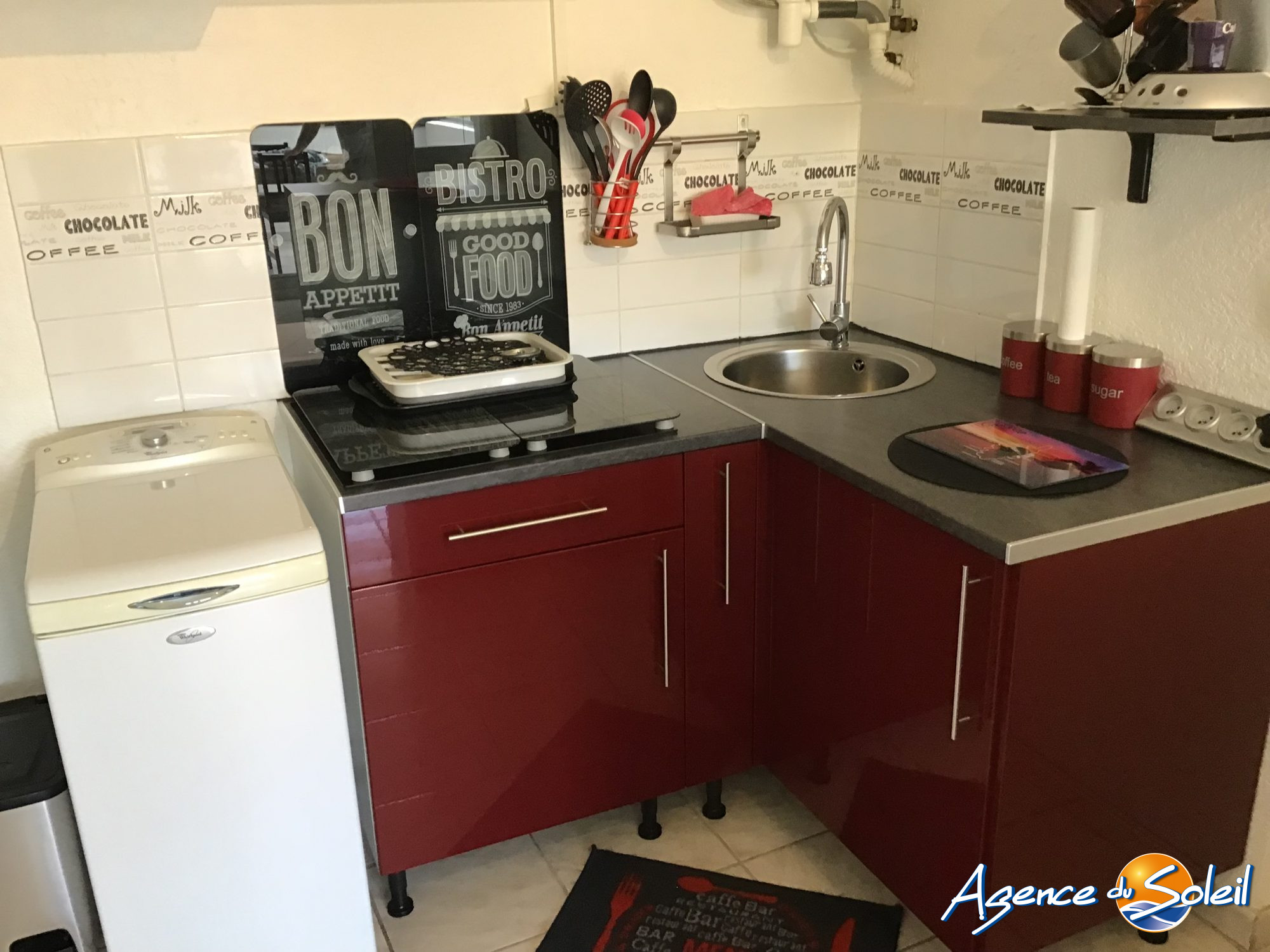 Cuisine - Appartement Le Barcarès (Réf. 17-11569-AGENCEDUSOLEIL)