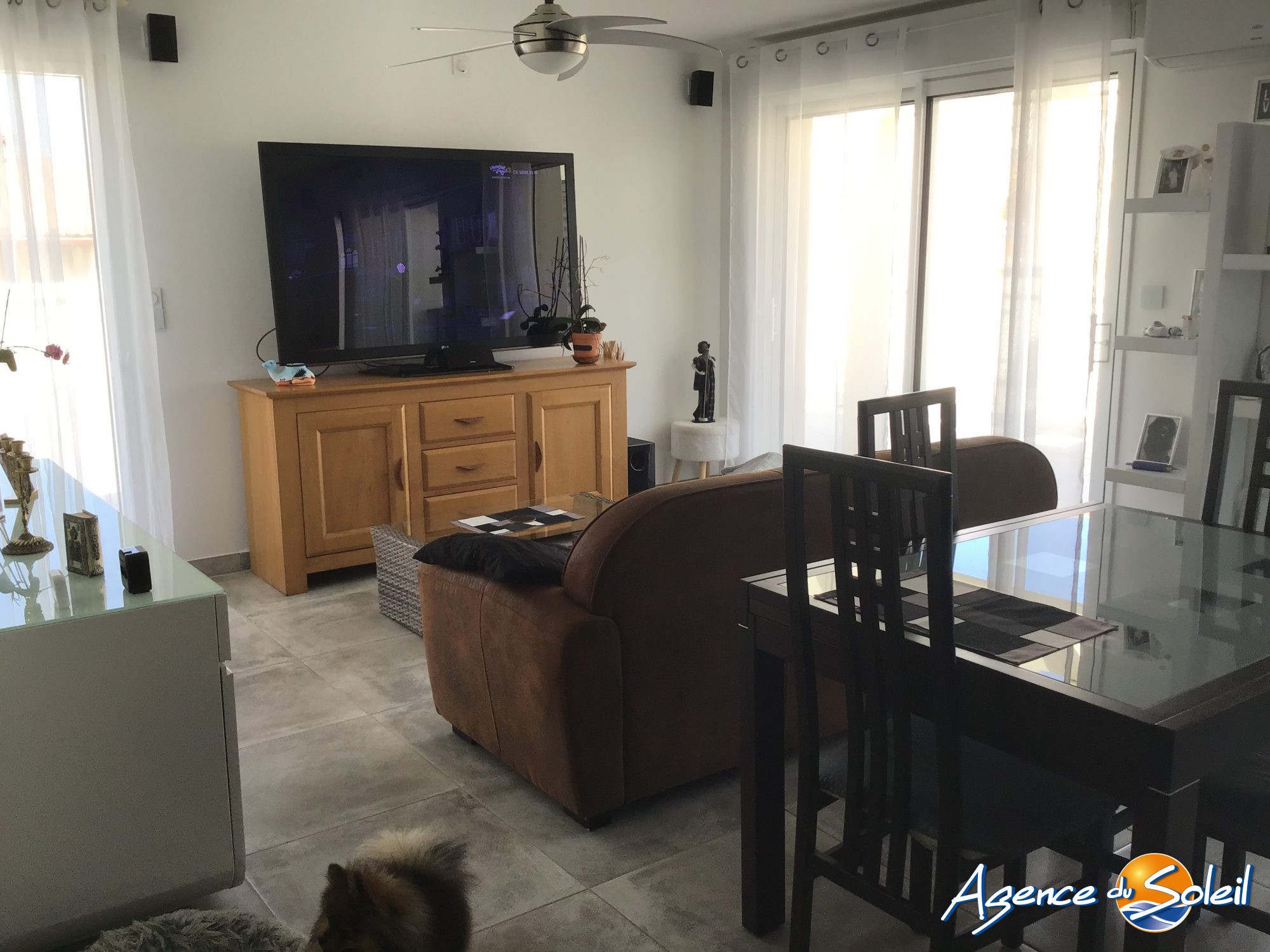 Chambre - Appartement Port Leucate (Réf. 16-11577-AGENCEDUSOLEIL)