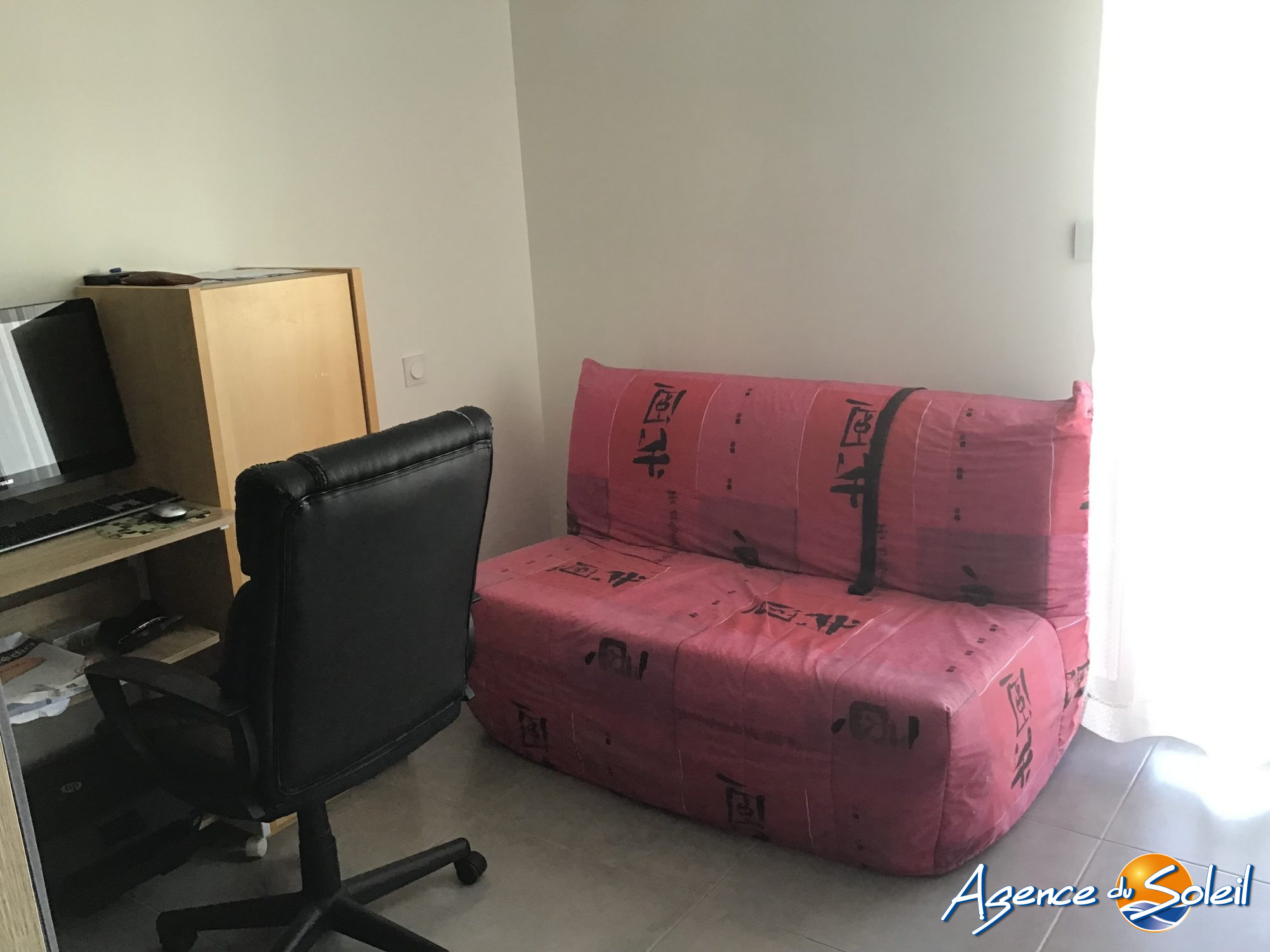 Terrasse - Appartement Port Leucate (Réf. 16-11577-AGENCEDUSOLEIL)
