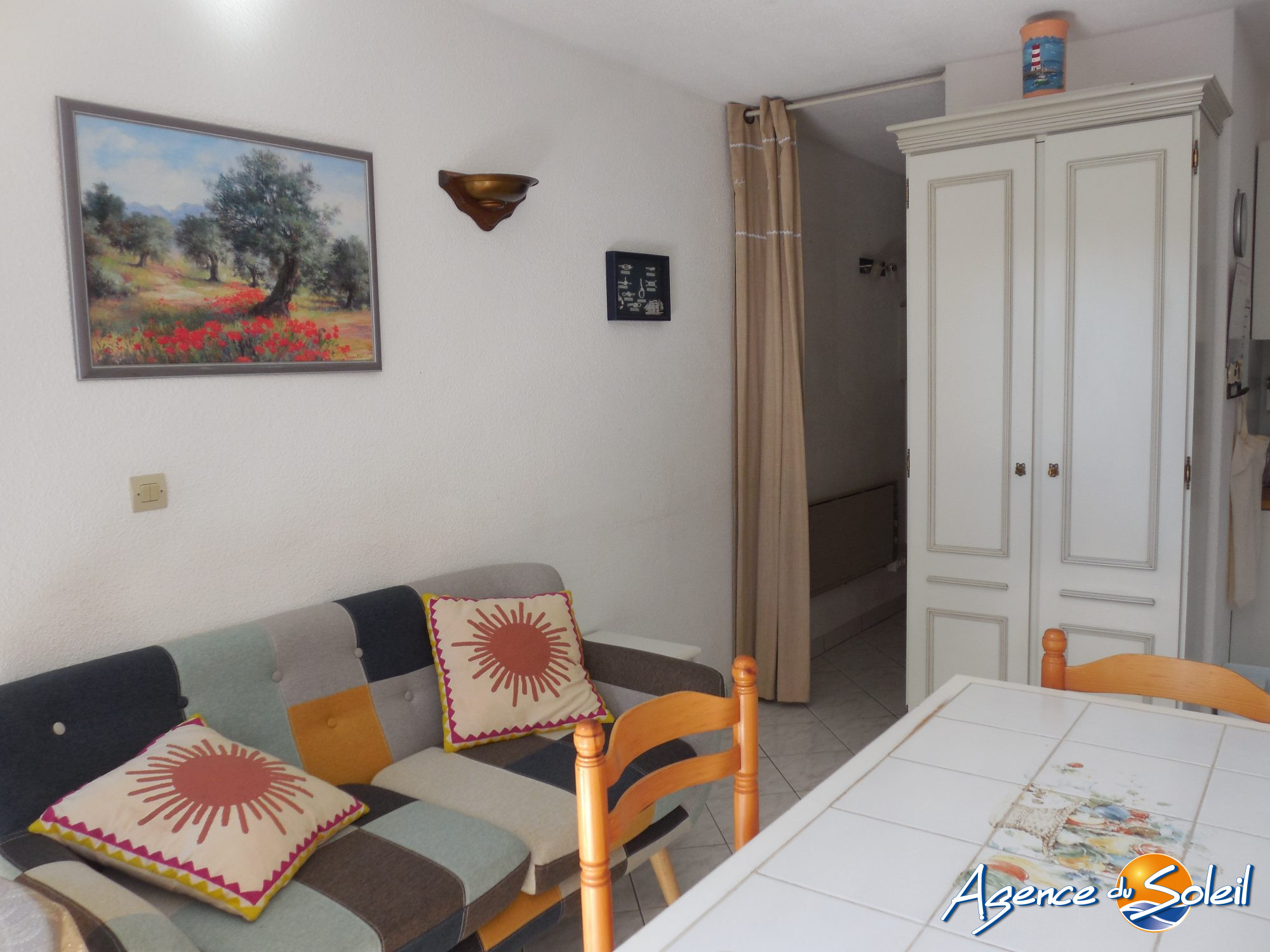 Jardin - Appartement Port-la-Nouvelle (Réf. 10-11562-AGENCEDUSOLEIL)