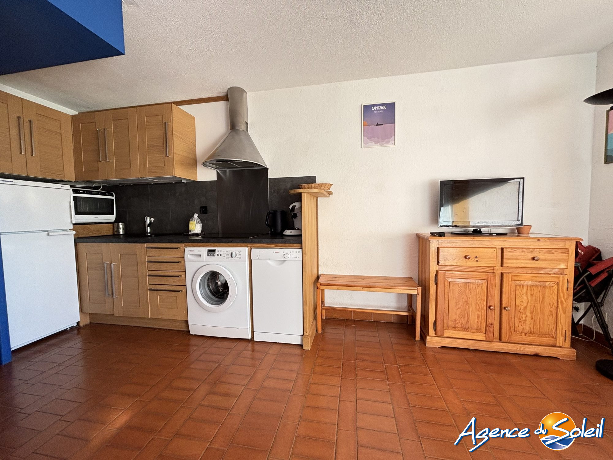 Jardin - Appartement Le Cap d'Agde (Réf. 39-11696-AGENCEDUSOLEIL)