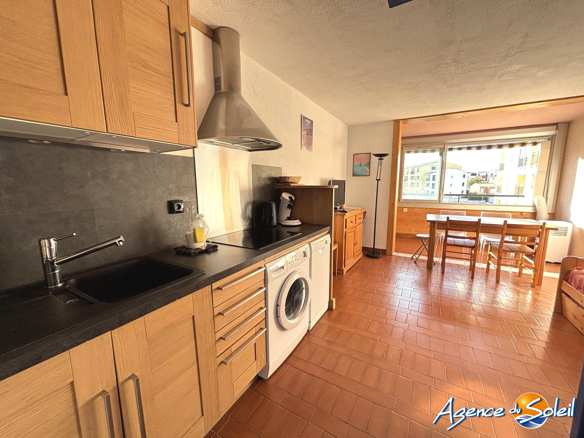 Terrasse - Appartement Le Cap d'Agde (Réf. 39-11696-AGENCEDUSOLEIL)