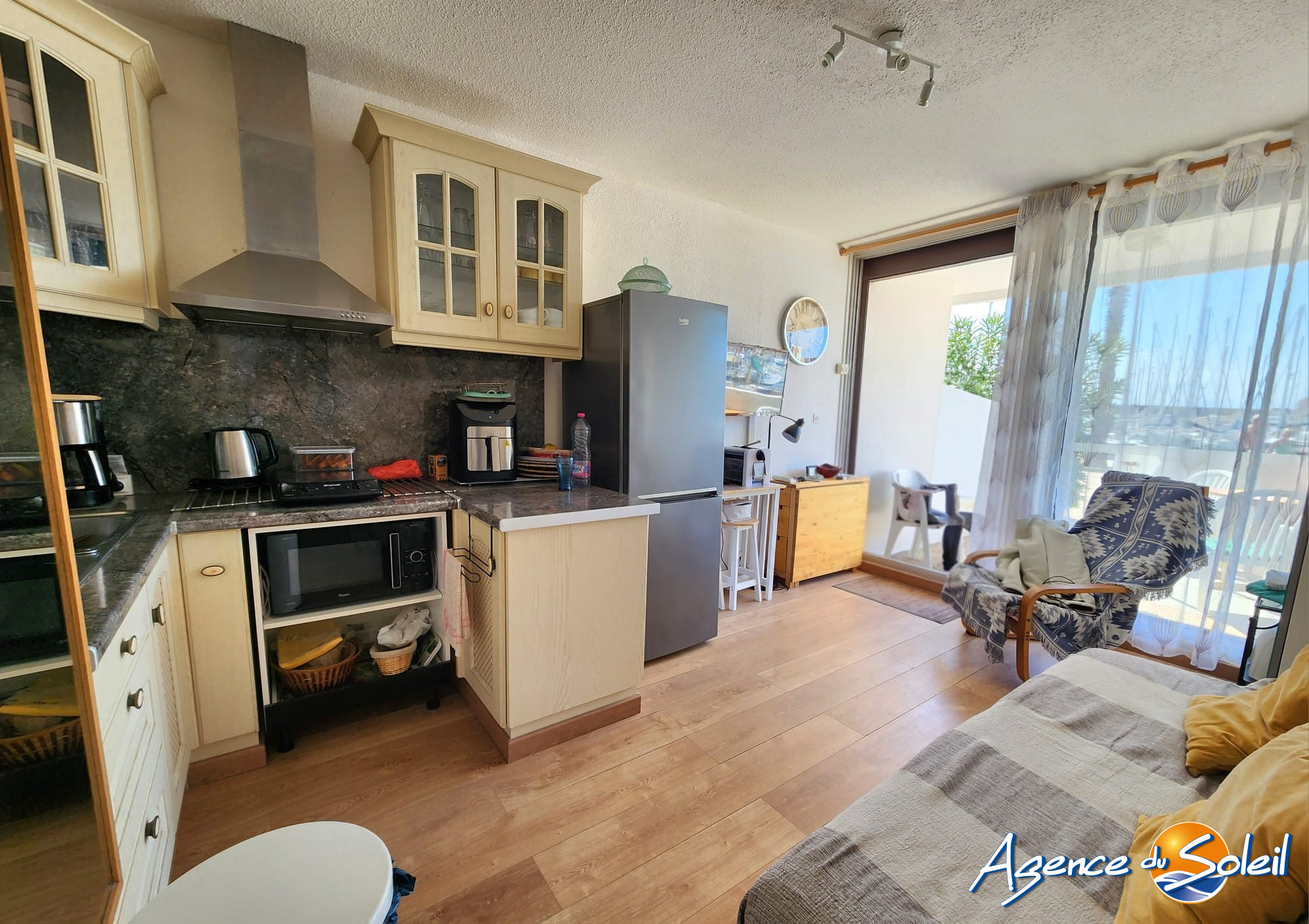 Vue intérieure - Appartement Port Leucate (Réf. 16-11614-AGENCEDUSOLEIL)