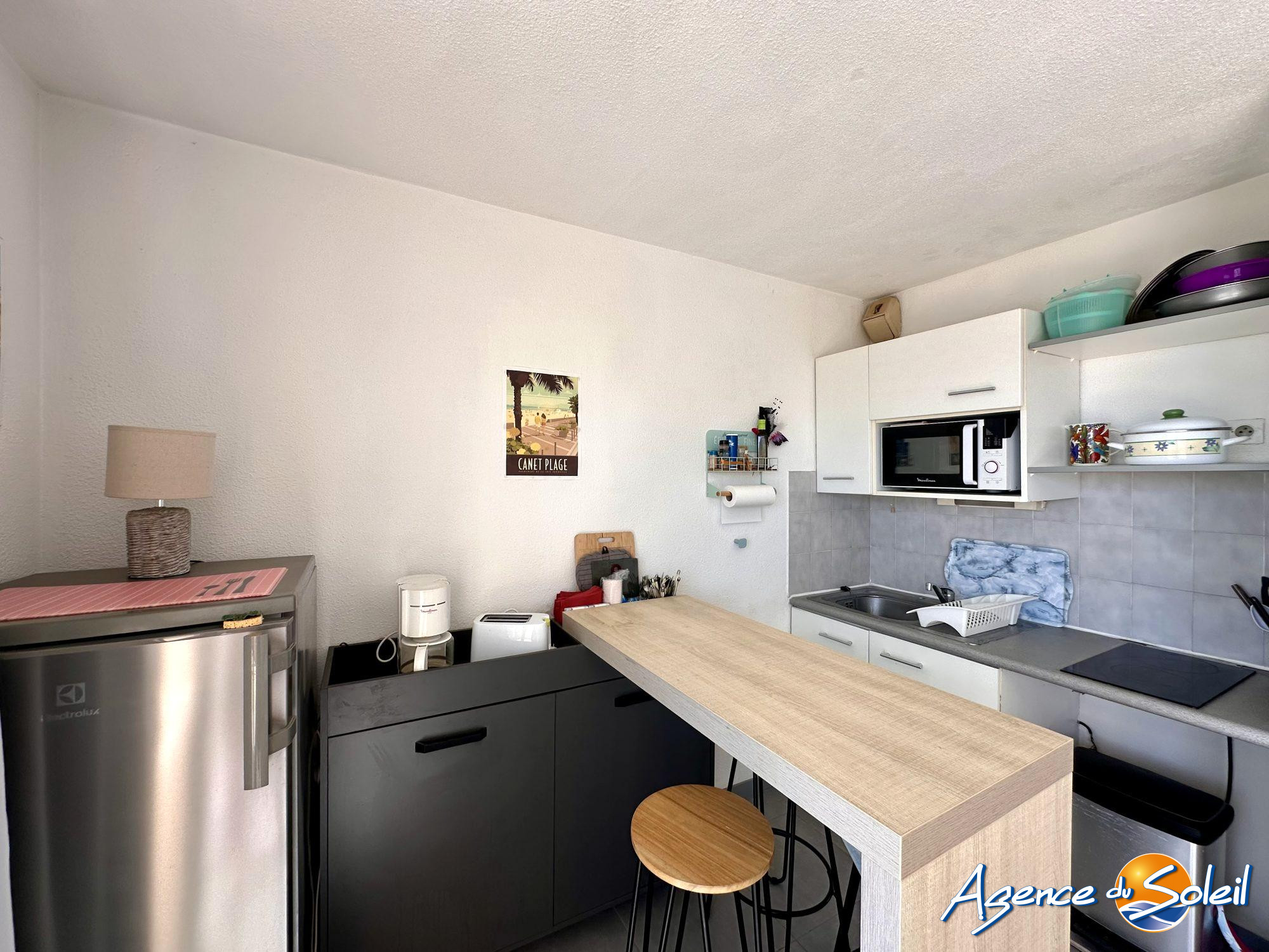 Chambre - Appartement Canet-en-Roussillon (Réf. 19-11624-AGENCEDUSOLEIL)