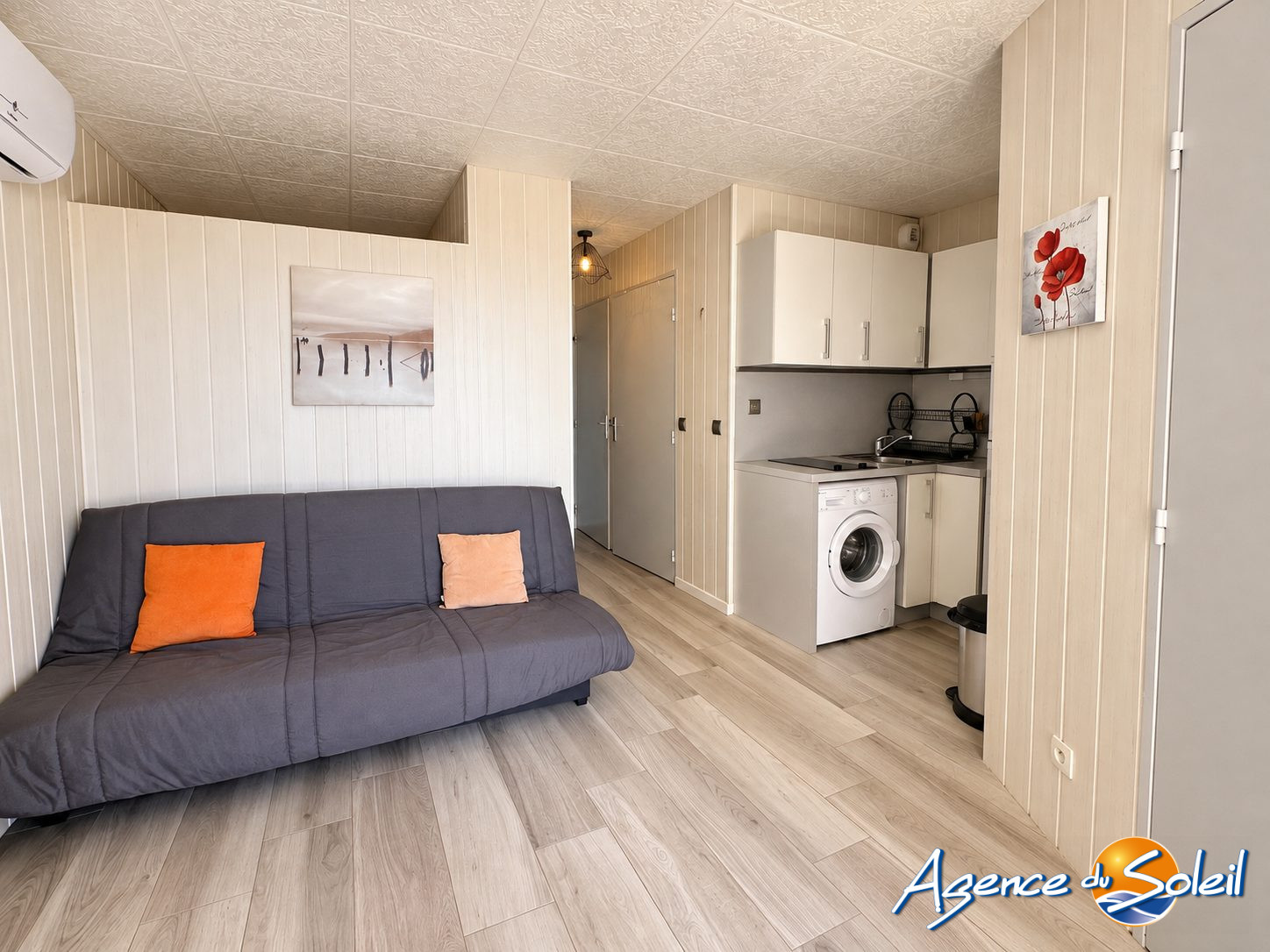 Cuisine - Appartement Canet-en-Roussillon (Réf. 19-11657-AGENCEDUSOLEIL)