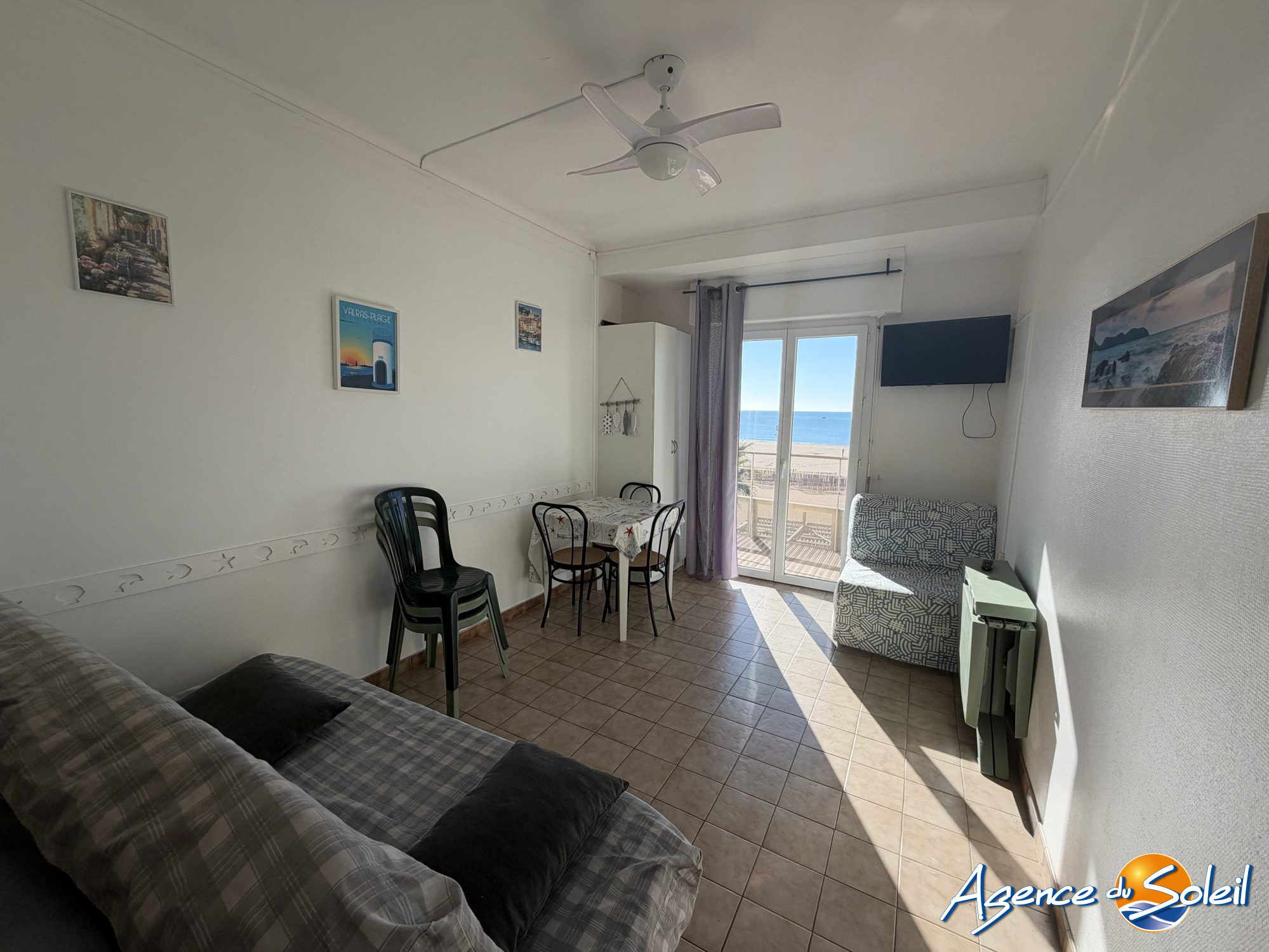 Appartement en vente à Valras-Plage - Agence du Soleil (Réf. 36-11661-AGENCEDUSOLEIL)