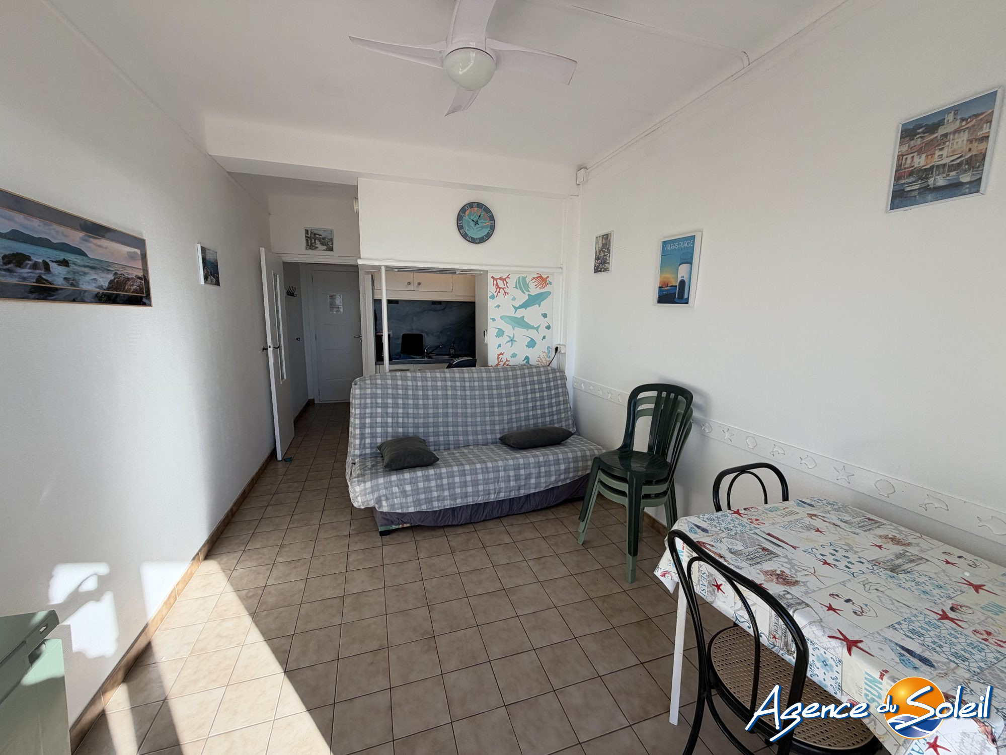 Chambre - Appartement Valras-Plage (Réf. 36-11661-AGENCEDUSOLEIL)