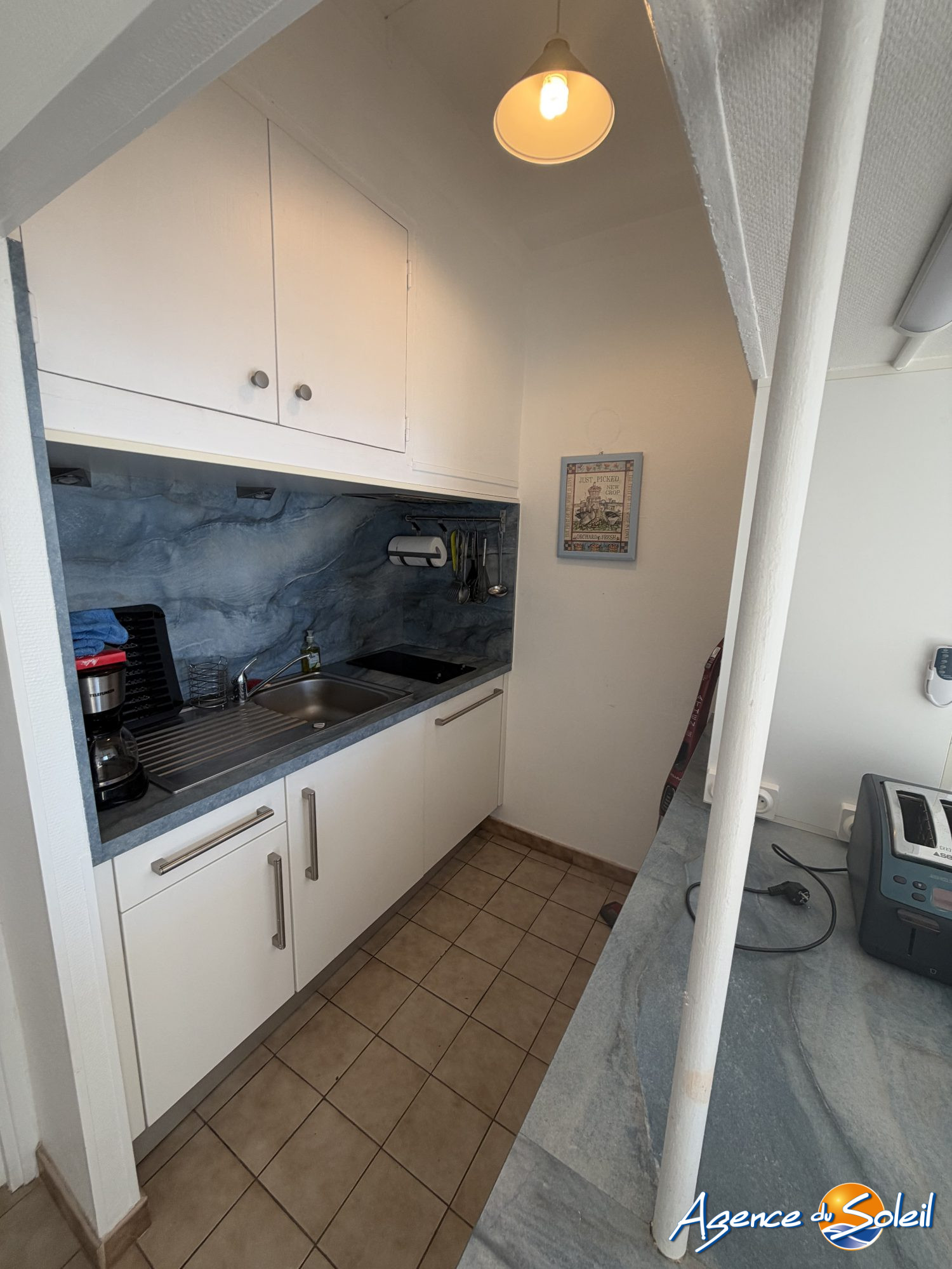 Salle de bain - Appartement Valras-Plage (Réf. 36-11661-AGENCEDUSOLEIL)
