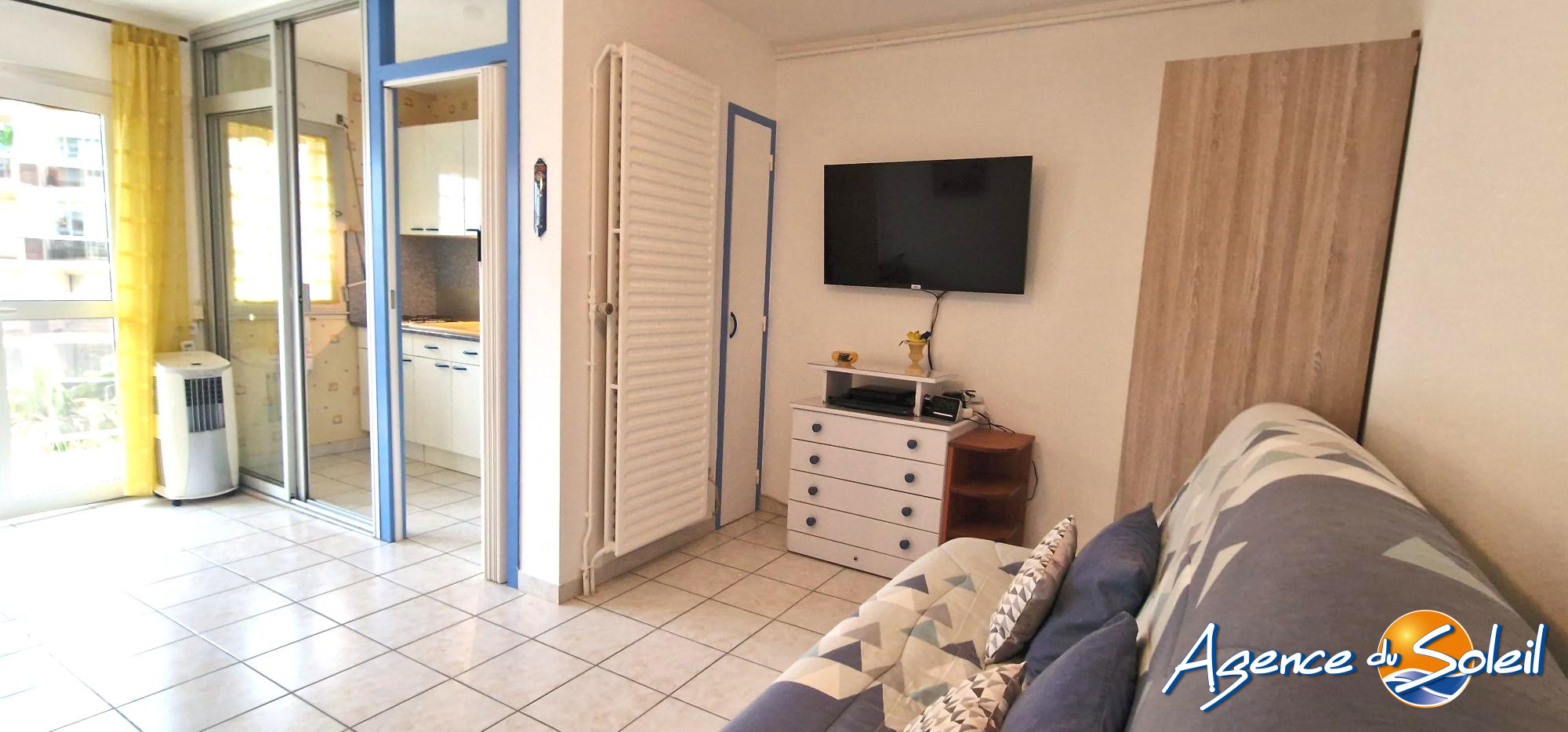 Vue intérieure - Appartement Canet-en-Roussillon (Réf. 19-11703-AGENCEDUSOLEIL)