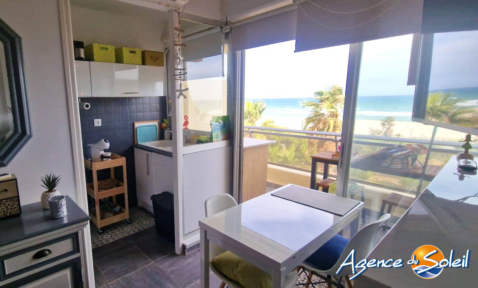 Vue intérieure - Appartement Canet-en-Roussillon (Réf. 19-11723-AGENCEDUSOLEIL)
