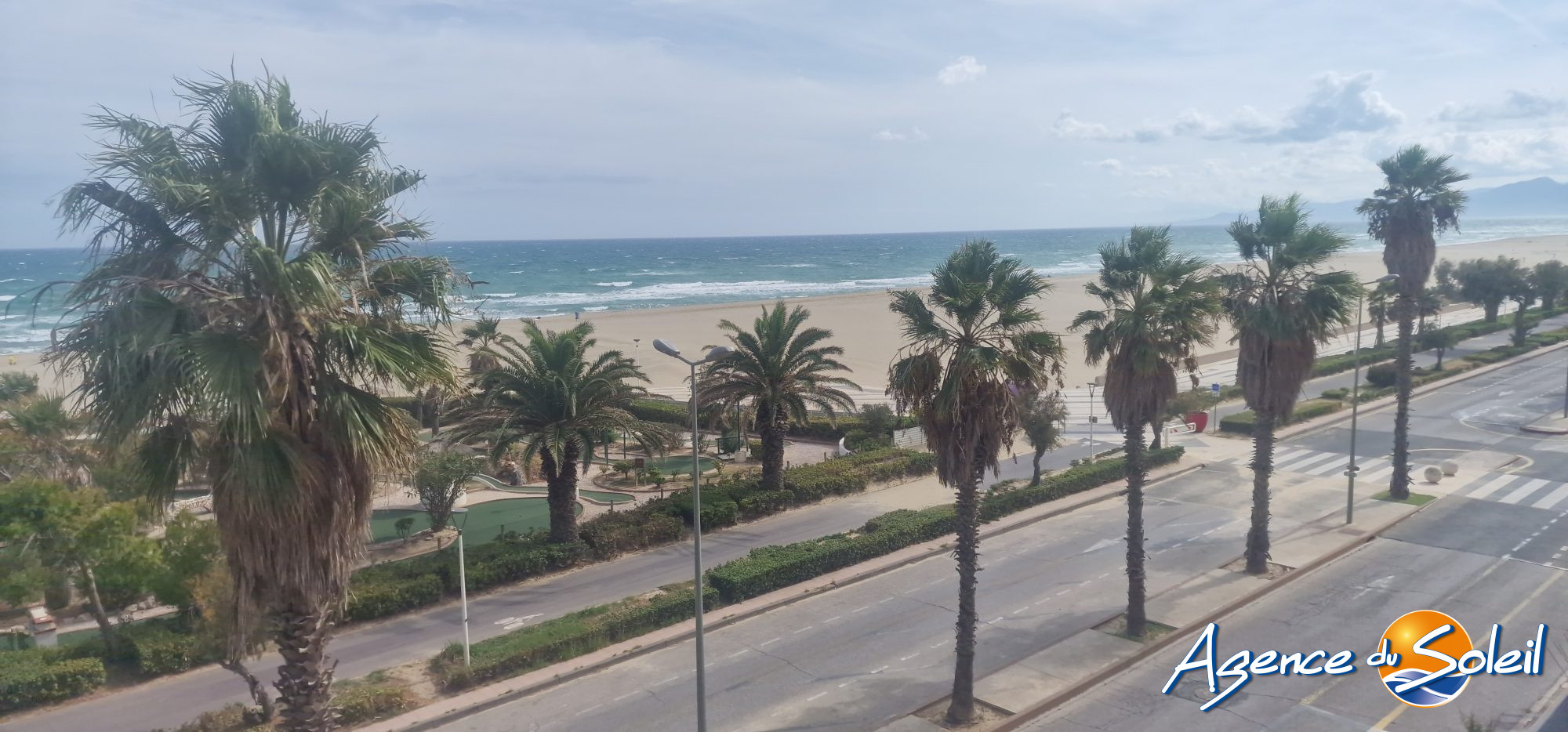 Terrasse - Appartement Canet-en-Roussillon (Réf. 19-11723-AGENCEDUSOLEIL)