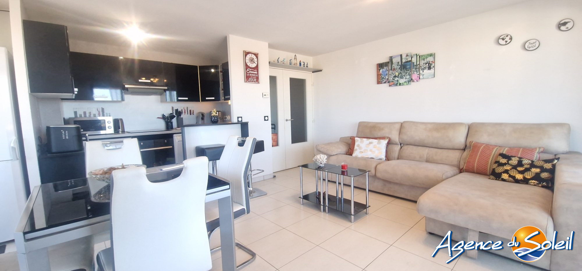 Chambre - Appartement Canet-en-Roussillon (Réf. 19-11717-AGENCEDUSOLEIL)