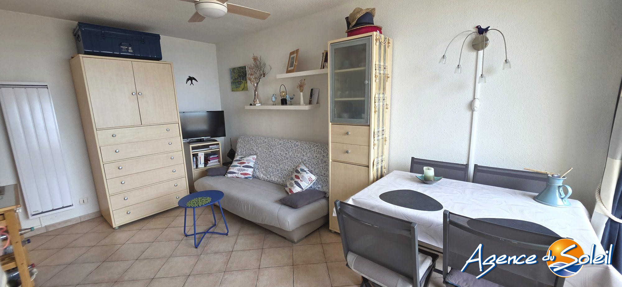 Terrasse - Appartement Saint-Pierre-la-Mer (Réf. 23-11728-AGENCEDUSOLEIL)