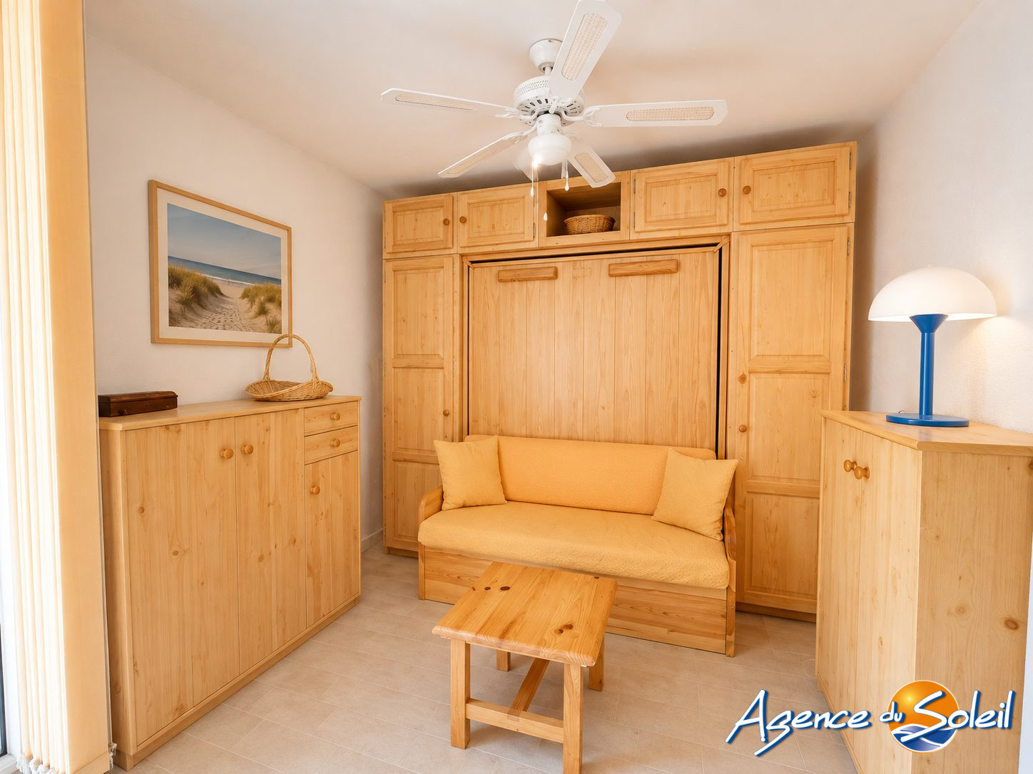 Vue intérieure - Appartement Canet-en-Roussillon (Réf. 19-11738-AGENCEDUSOLEIL)