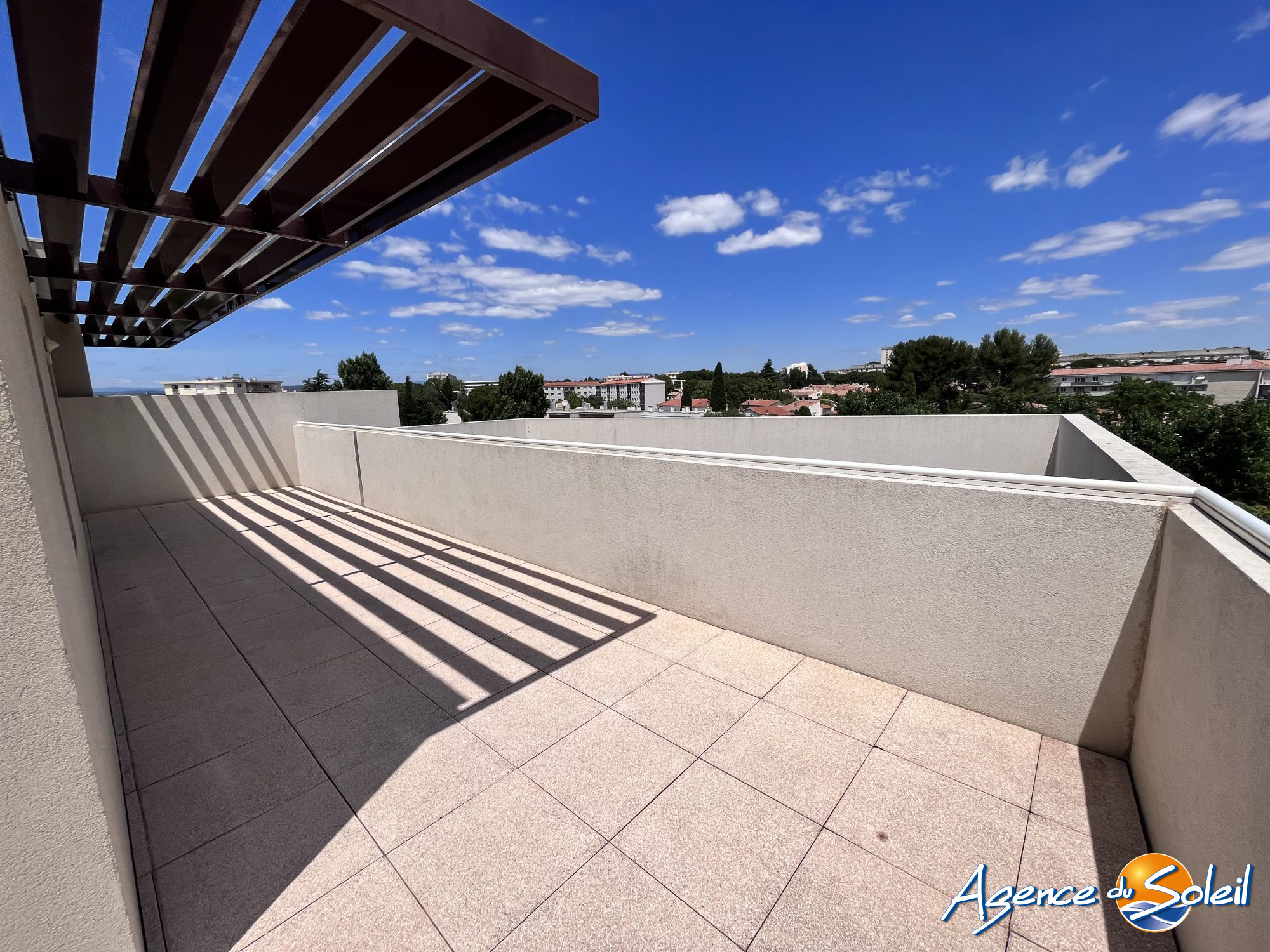 Terrasse - Appartement Montpellier (Réf. 32-11772-AGENCEDUSOLEIL)