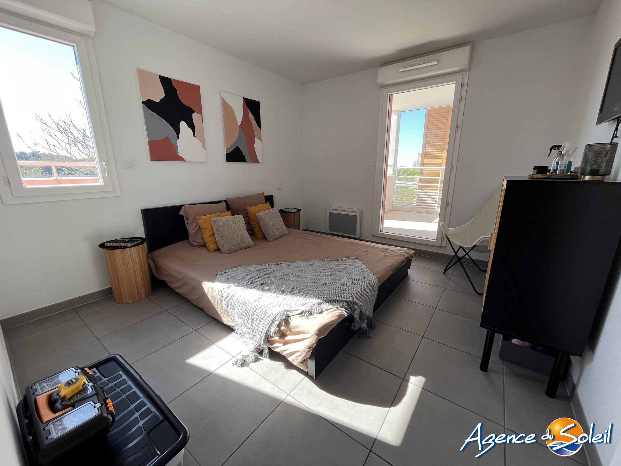 Salle de bain - Appartement Montpellier (Réf. 32-11829-AGENCEDUSOLEIL)
