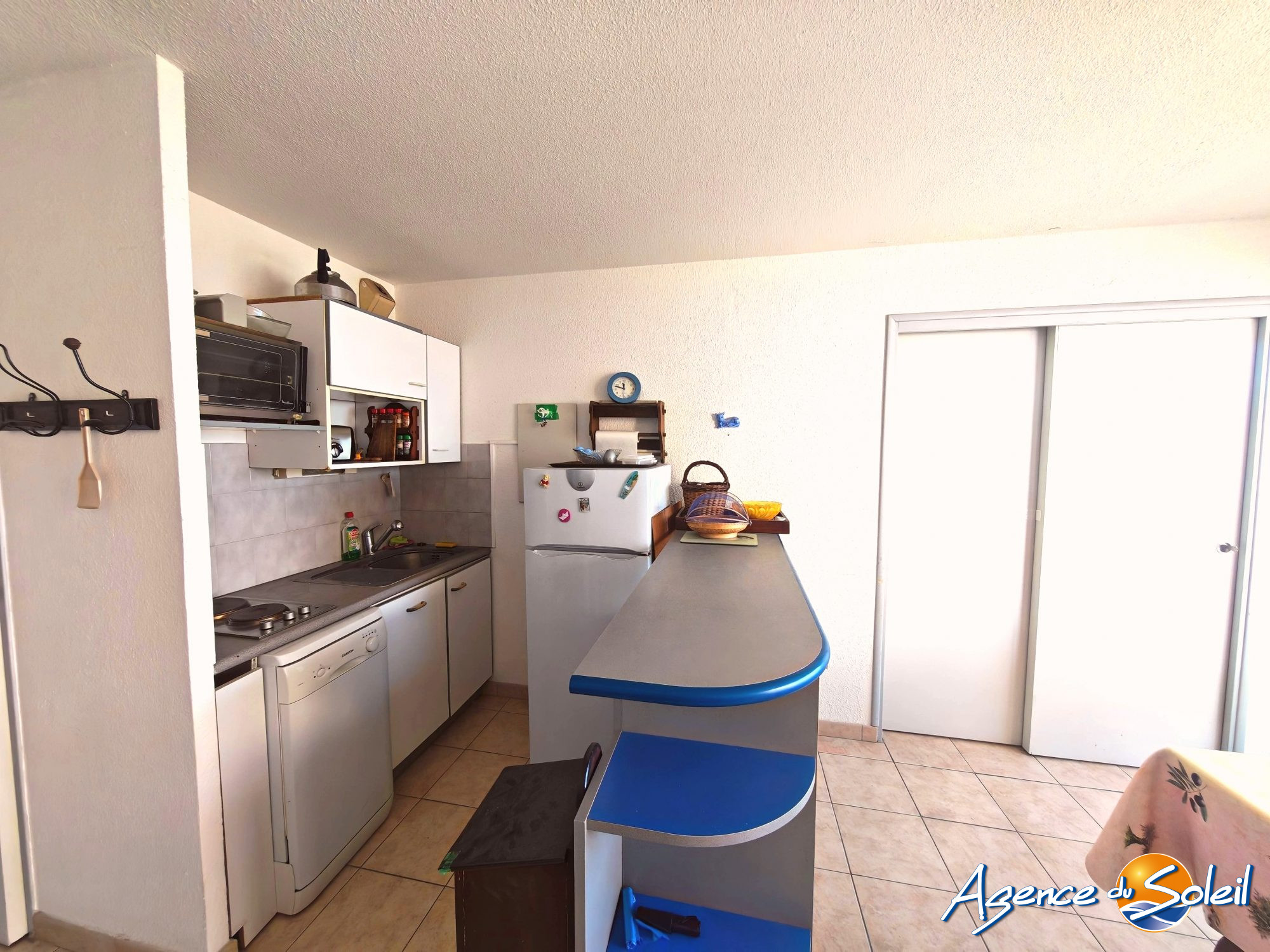 Cuisine - Appartement Canet-en-Roussillon (Réf. 19-11818-AGENCEDUSOLEIL)