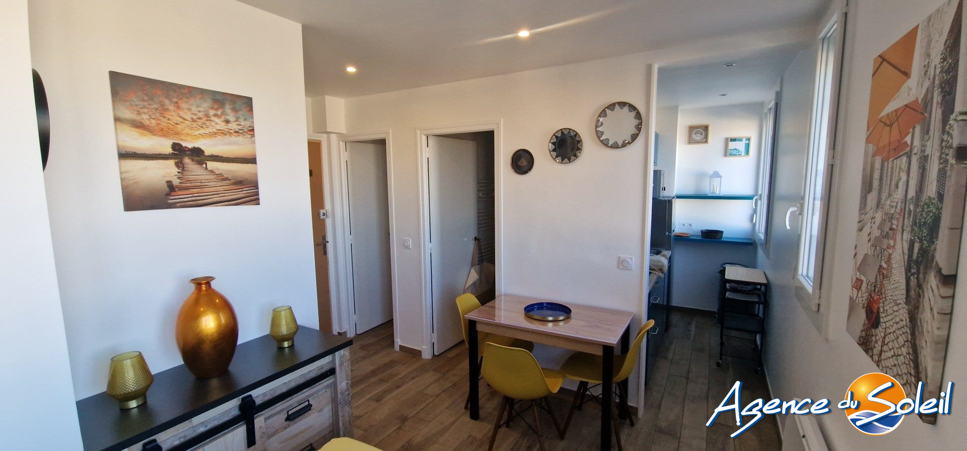 Vue intérieure - Appartement Canet-en-Roussillon (Réf. 19-10774-AGENCEDUSOLEIL)