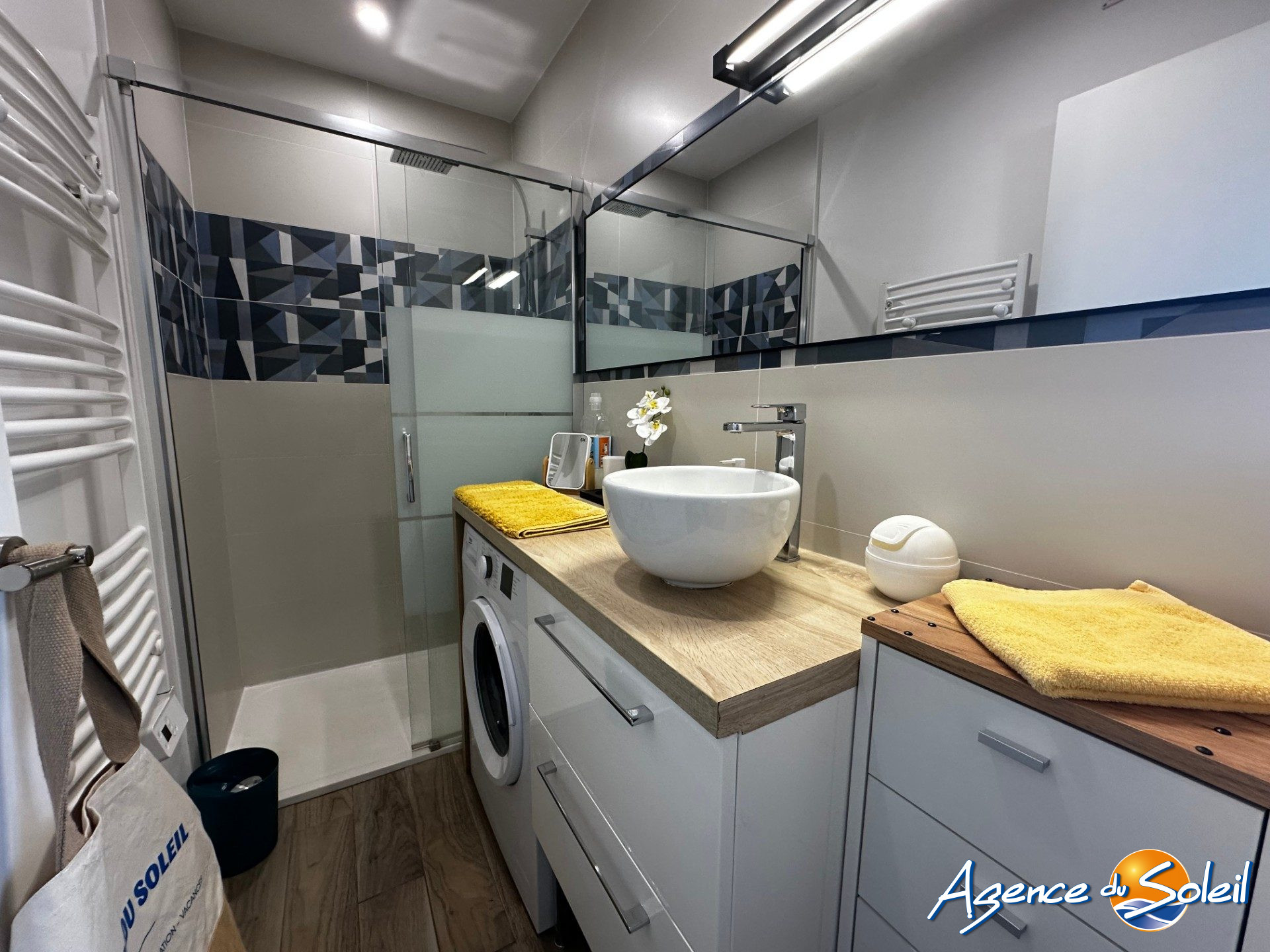 Jardin - Appartement Canet-en-Roussillon (Réf. 19-10774-AGENCEDUSOLEIL)