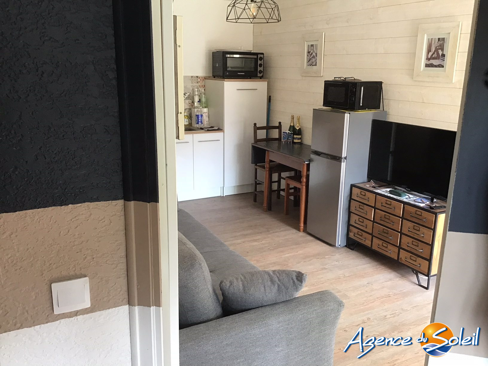 Cuisine - Appartement Le Barcarès (Réf. 17-11500-AGENCEDUSOLEIL)