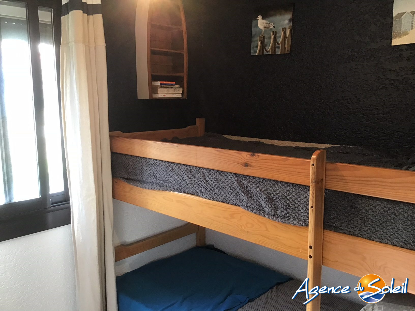 Chambre - Appartement Le Barcarès (Réf. 17-11500-AGENCEDUSOLEIL)