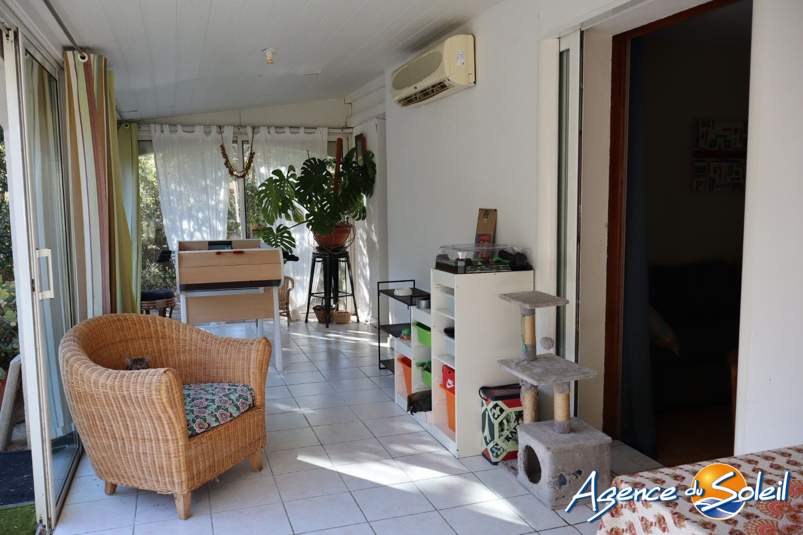 Terrasse - Maison Montbrun-des-Corbières (Réf. 26-10484-AGENCEDUSOLEIL)